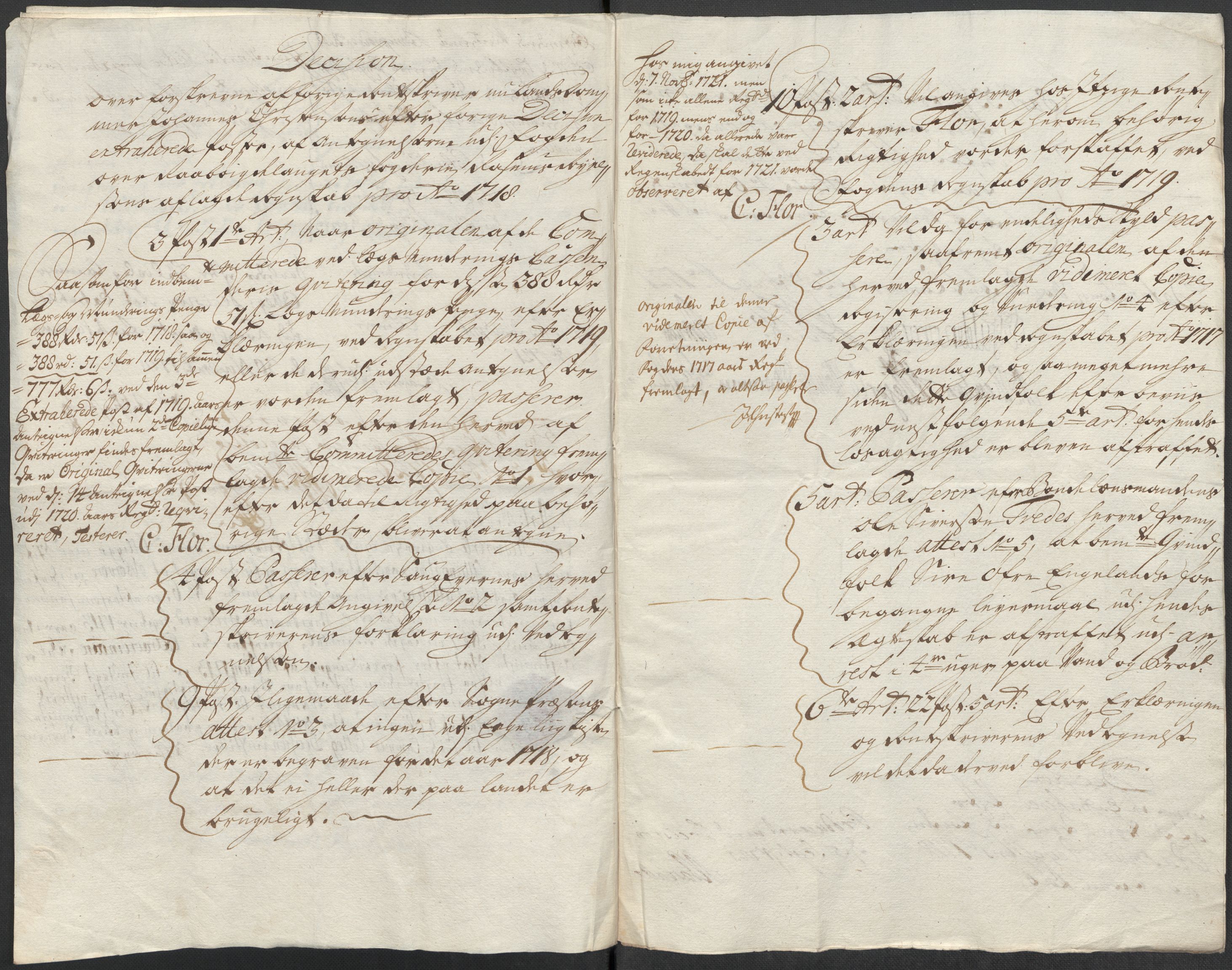 Rentekammeret inntil 1814, Reviderte regnskaper, Fogderegnskap, AV/RA-EA-4092/R40/L2453: Fogderegnskap Råbyggelag, 1718-1719, p. 244