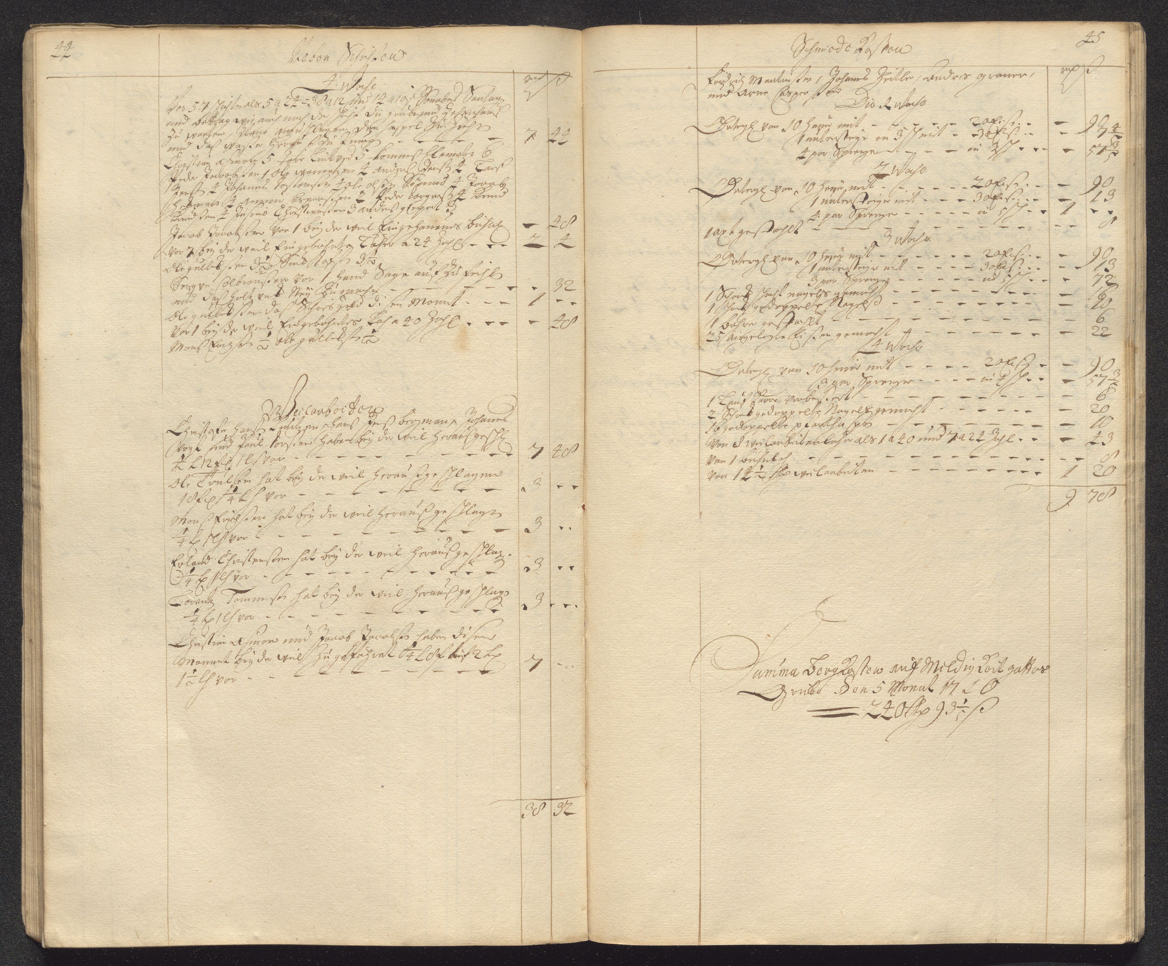 Kongsberg Sølvverk 1623-1816, AV/SAKO-EA-3135/001/D/Dc/Dcd/L0098: Utgiftsregnskap for gruver m.m. , 1710, p. 186