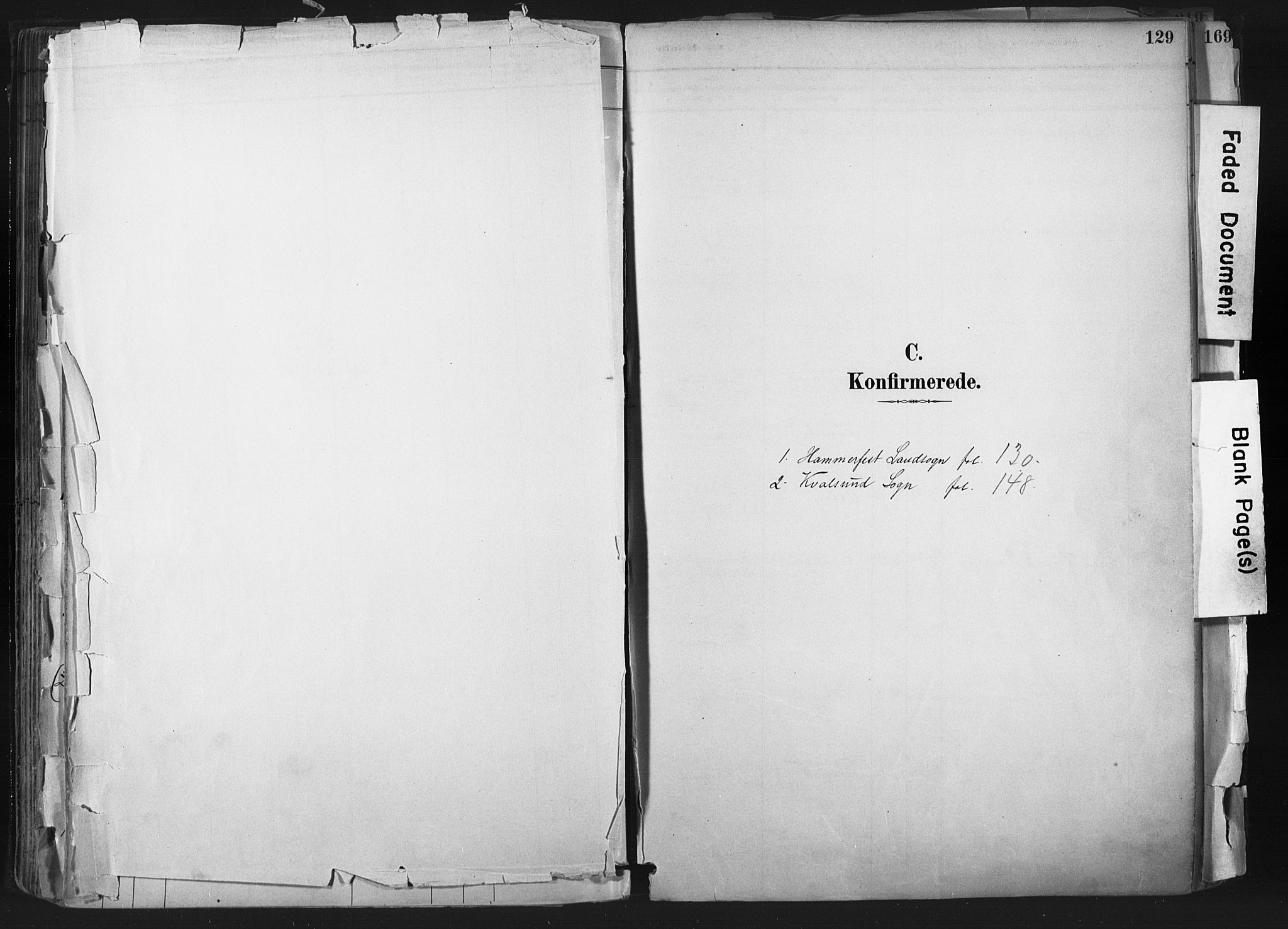 Hammerfest sokneprestkontor, SATØ/S-1347: Parish register (official) no. 11 /1, 1885-1897, p. 129