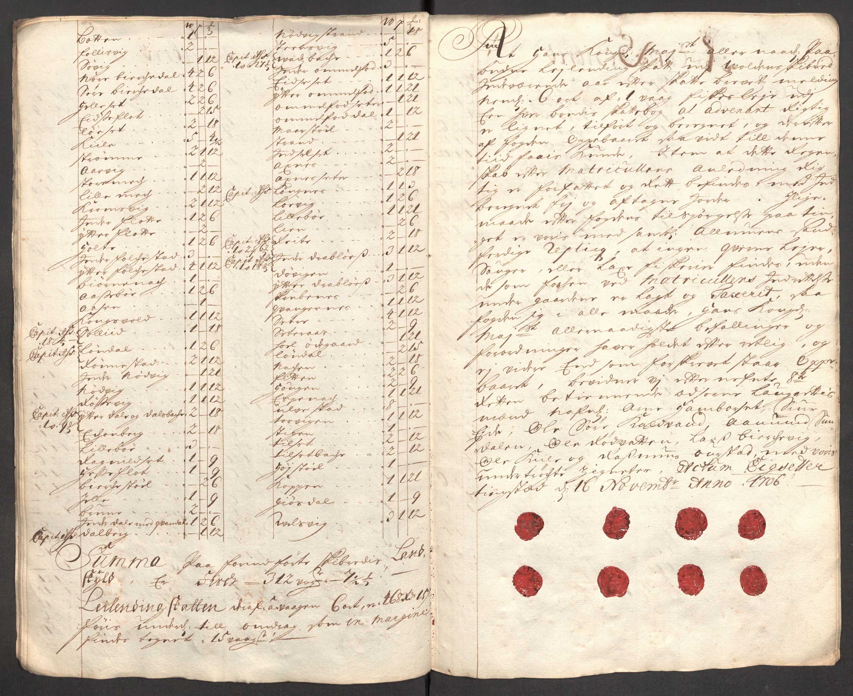 Rentekammeret inntil 1814, Reviderte regnskaper, Fogderegnskap, AV/RA-EA-4092/R54/L3561: Fogderegnskap Sunnmøre, 1706-1707, p. 27