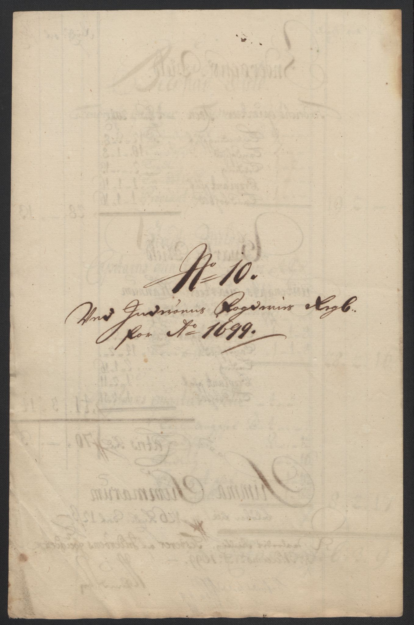 Rentekammeret inntil 1814, Reviderte regnskaper, Fogderegnskap, RA/EA-4092/R63/L4310: Fogderegnskap Inderøy, 1698-1699, p. 378
