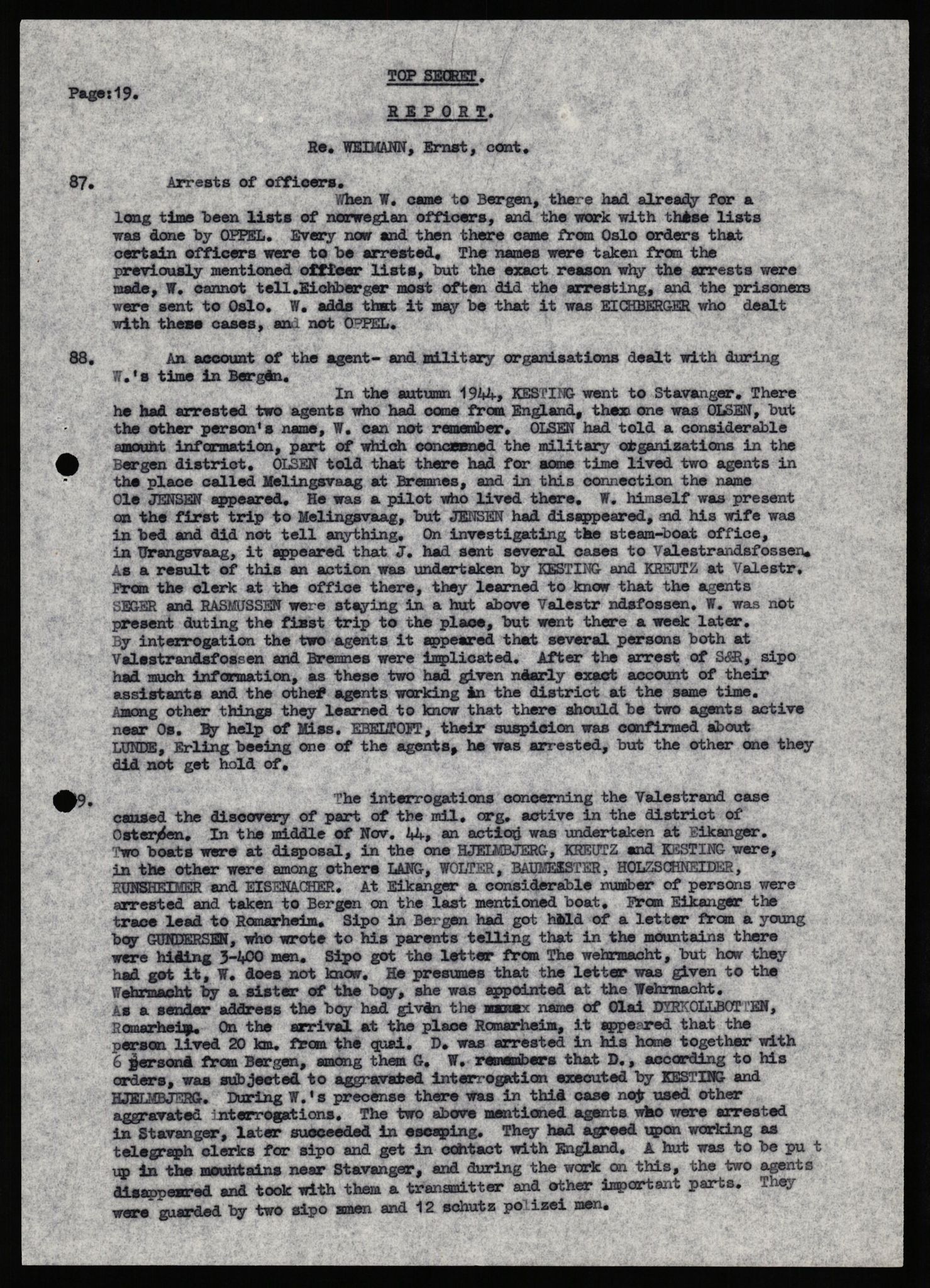 Forsvaret, Forsvarets overkommando II, AV/RA-RAFA-3915/D/Db/L0035: CI Questionaires. Tyske okkupasjonsstyrker i Norge. Tyskere., 1945-1946, p. 184