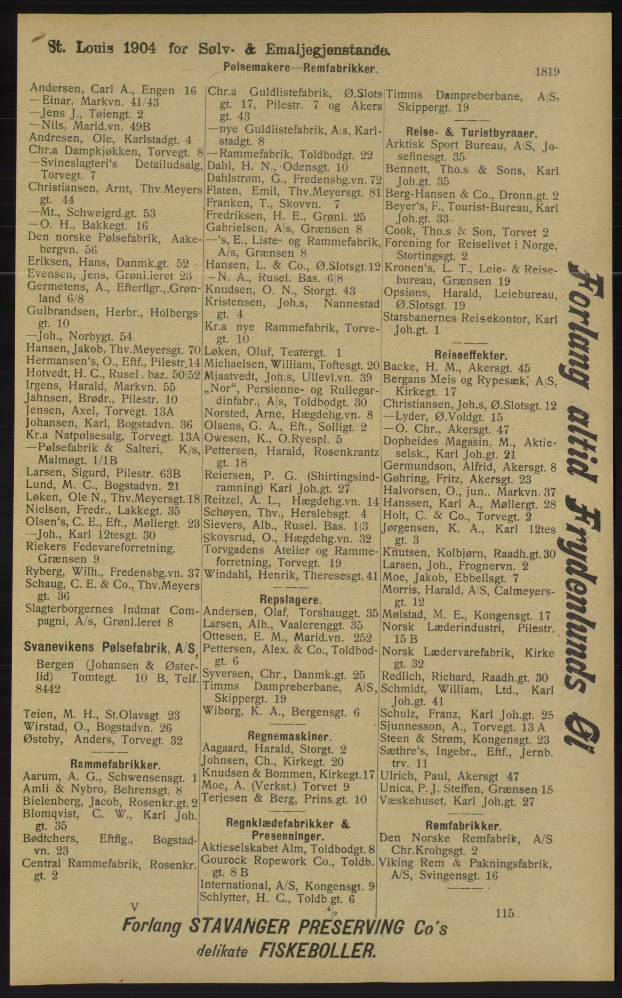 Kristiania/Oslo adressebok, PUBL/-, 1913, p. 1775