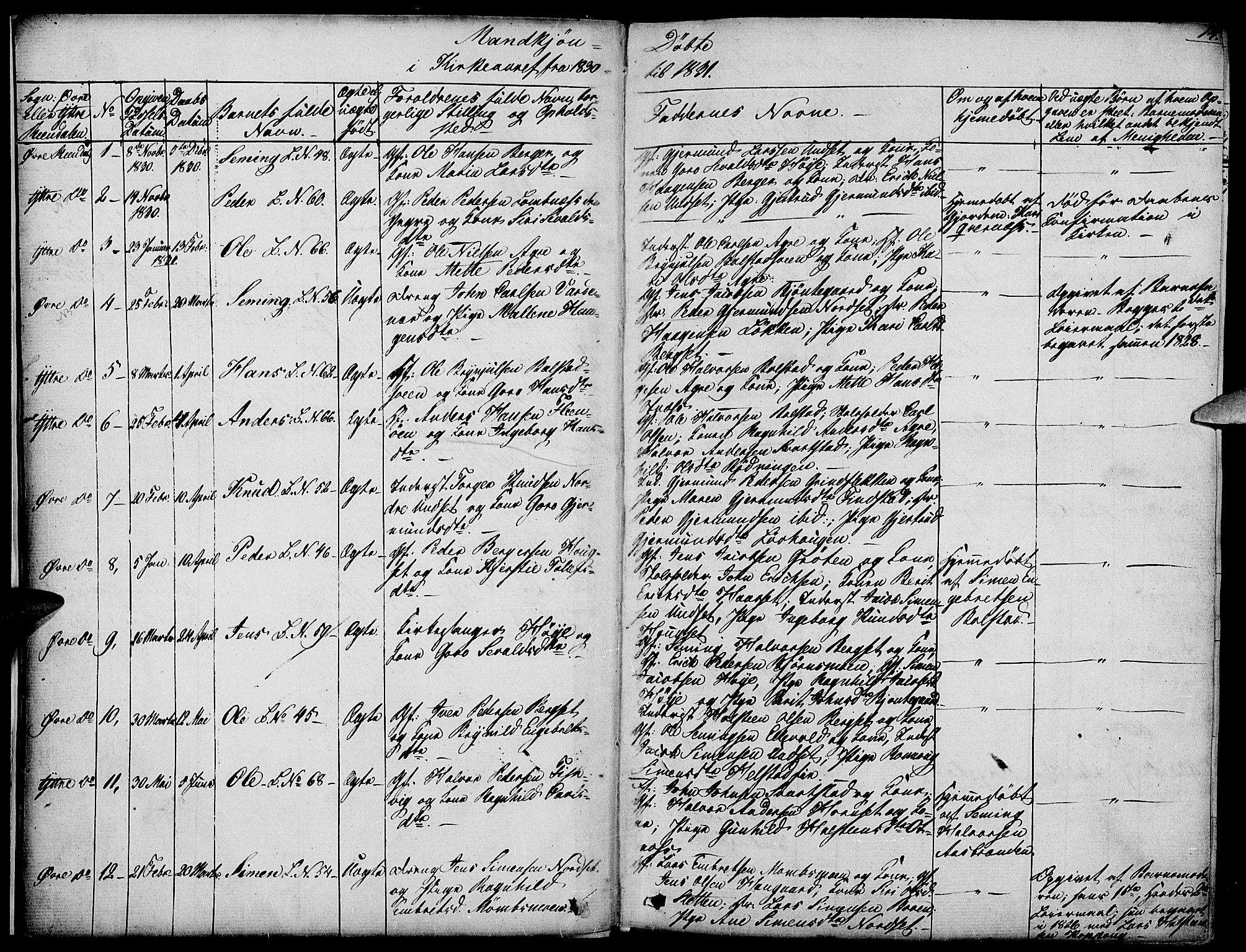 Rendalen prestekontor, AV/SAH-PREST-054/H/Ha/Haa/L0004: Parish register (official) no. 4, 1829-1852, p. 14