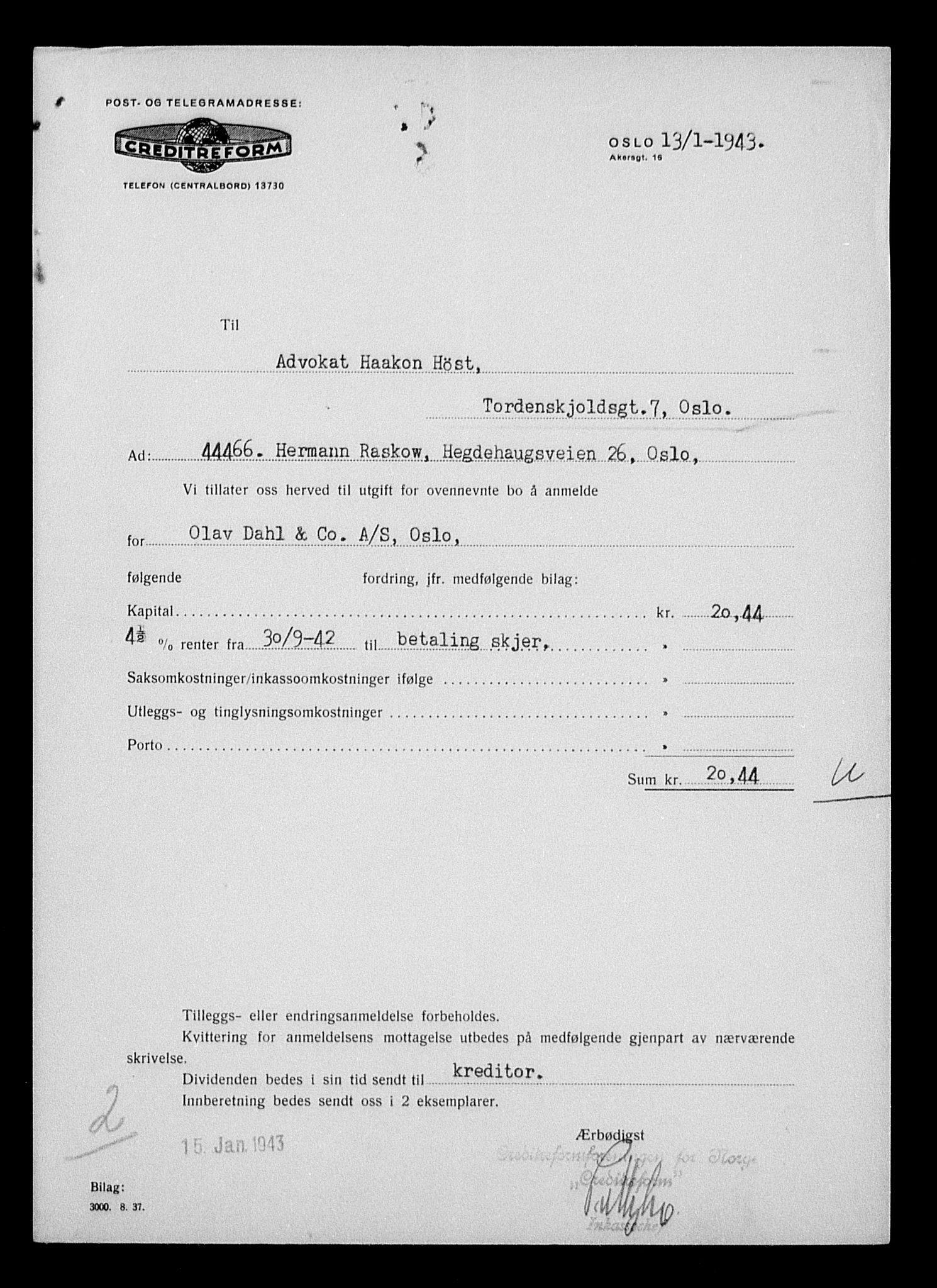 Justisdepartementet, Tilbakeføringskontoret for inndratte formuer, RA/S-1564/H/Hc/Hcc/L0972: --, 1945-1947, p. 73