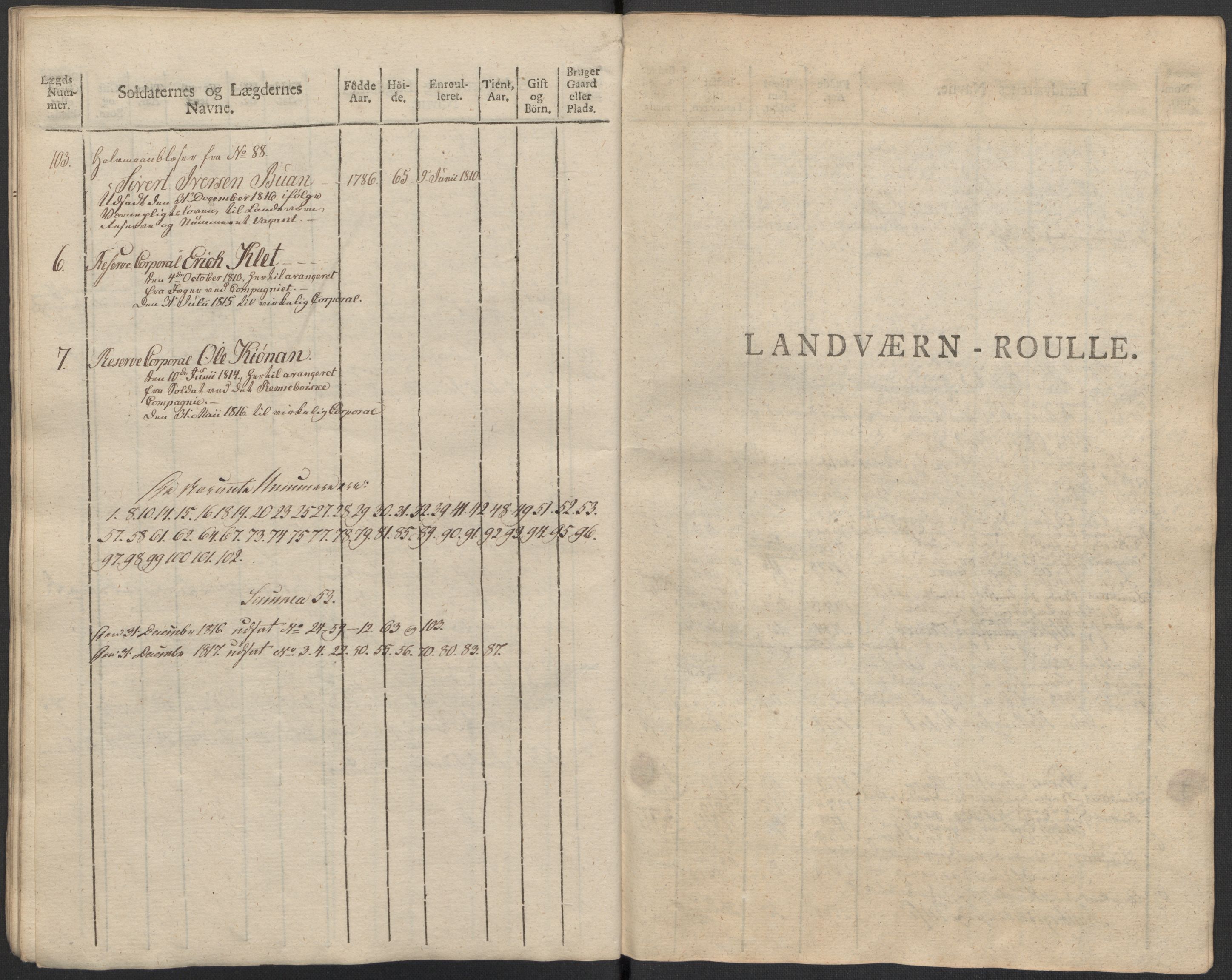 Generalitets- og kommissariatskollegiet, Det kongelige norske kommissariatskollegium, AV/RA-EA-5420/E/Eh/L0083c: 2. Trondheimske nasjonale infanteriregiment, 1810, p. 310