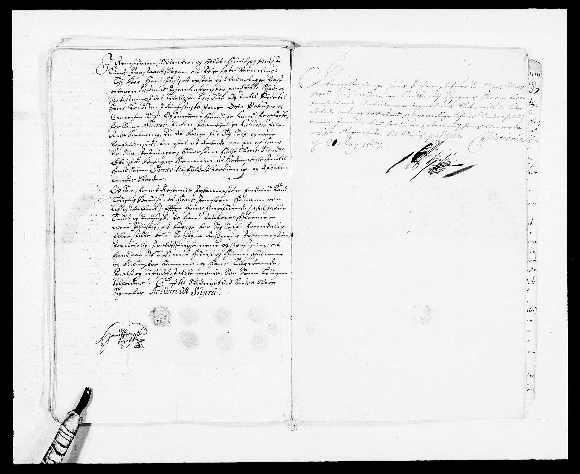 Rentekammeret inntil 1814, Reviderte regnskaper, Fogderegnskap, AV/RA-EA-4092/R08/L0424: Fogderegnskap Aker, 1682-1689, p. 246