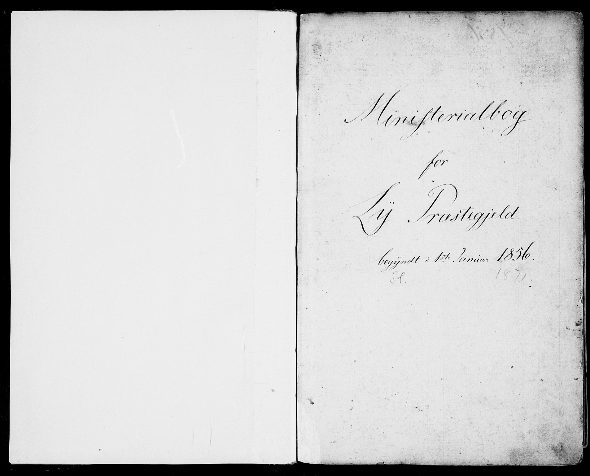 Lye sokneprestkontor, SAST/A-101794/001/30BA/L0007: Parish register (official) no. A 6, 1856-1871
