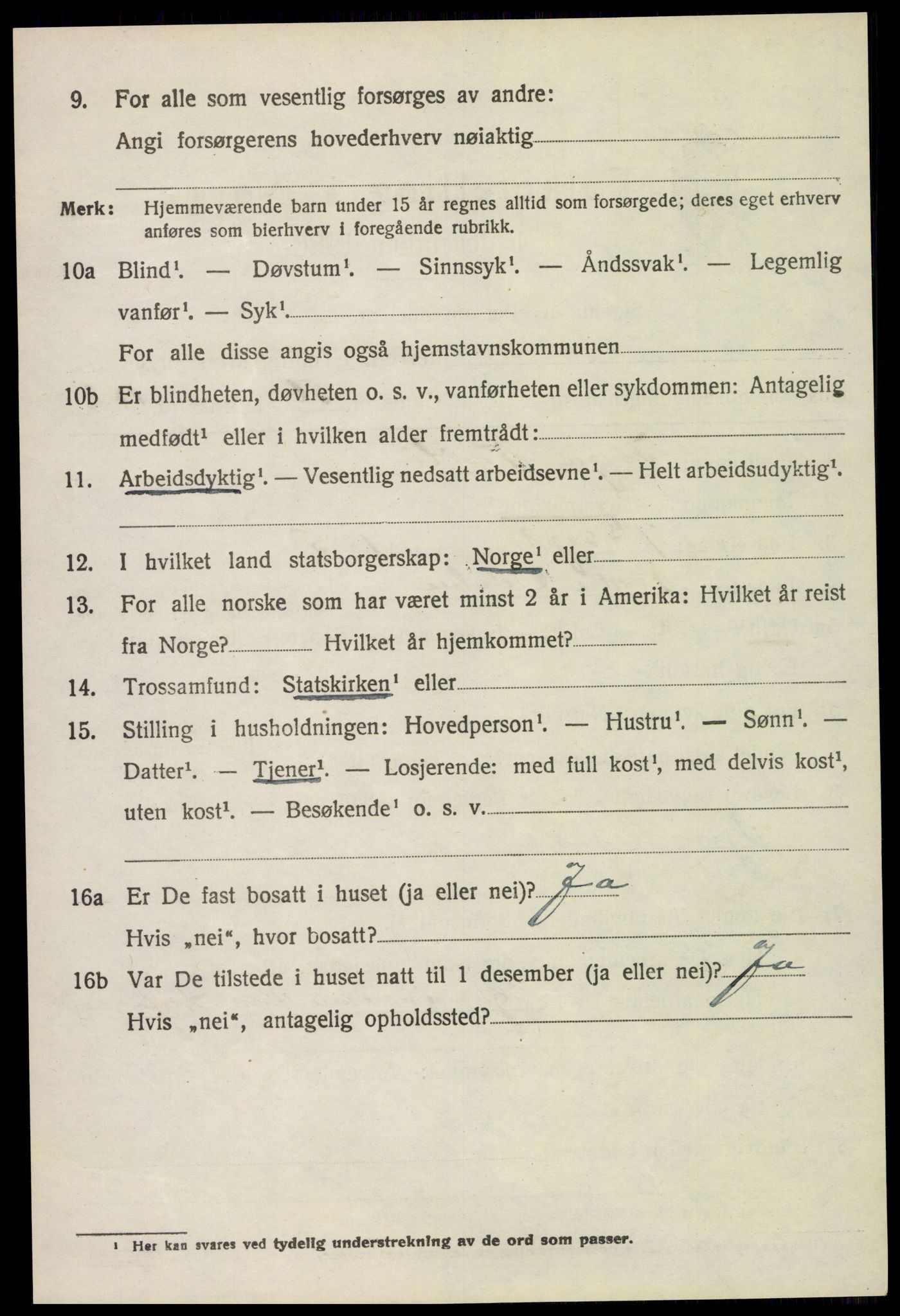 SAH, 1920 census for Nord-Odal, 1920, p. 10890