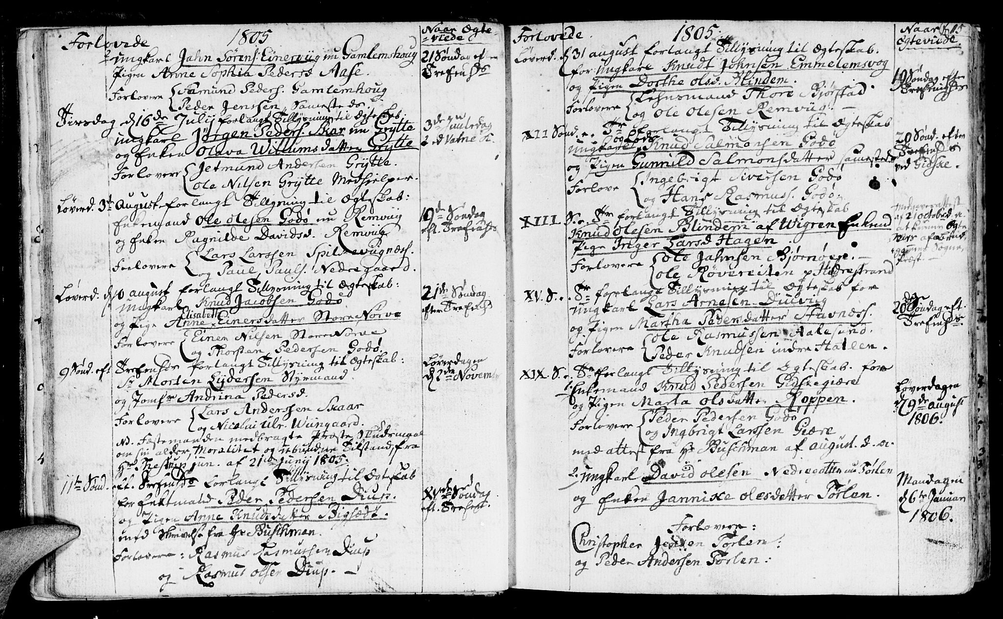 Ministerialprotokoller, klokkerbøker og fødselsregistre - Møre og Romsdal, AV/SAT-A-1454/528/L0394: Parish register (official) no. 528A05, 1801-1826, p. 14