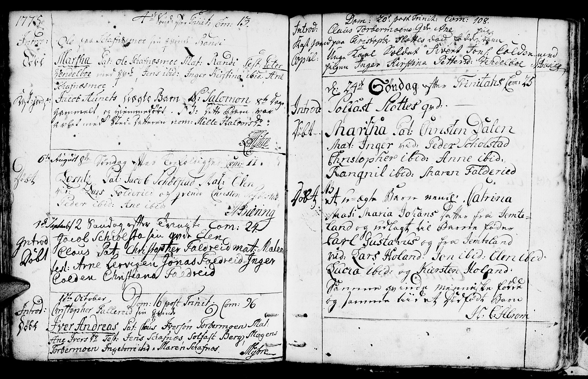 Ministerialprotokoller, klokkerbøker og fødselsregistre - Nord-Trøndelag, AV/SAT-A-1458/783/L0659: Parish register (official) no. 783A01, 1689-1814