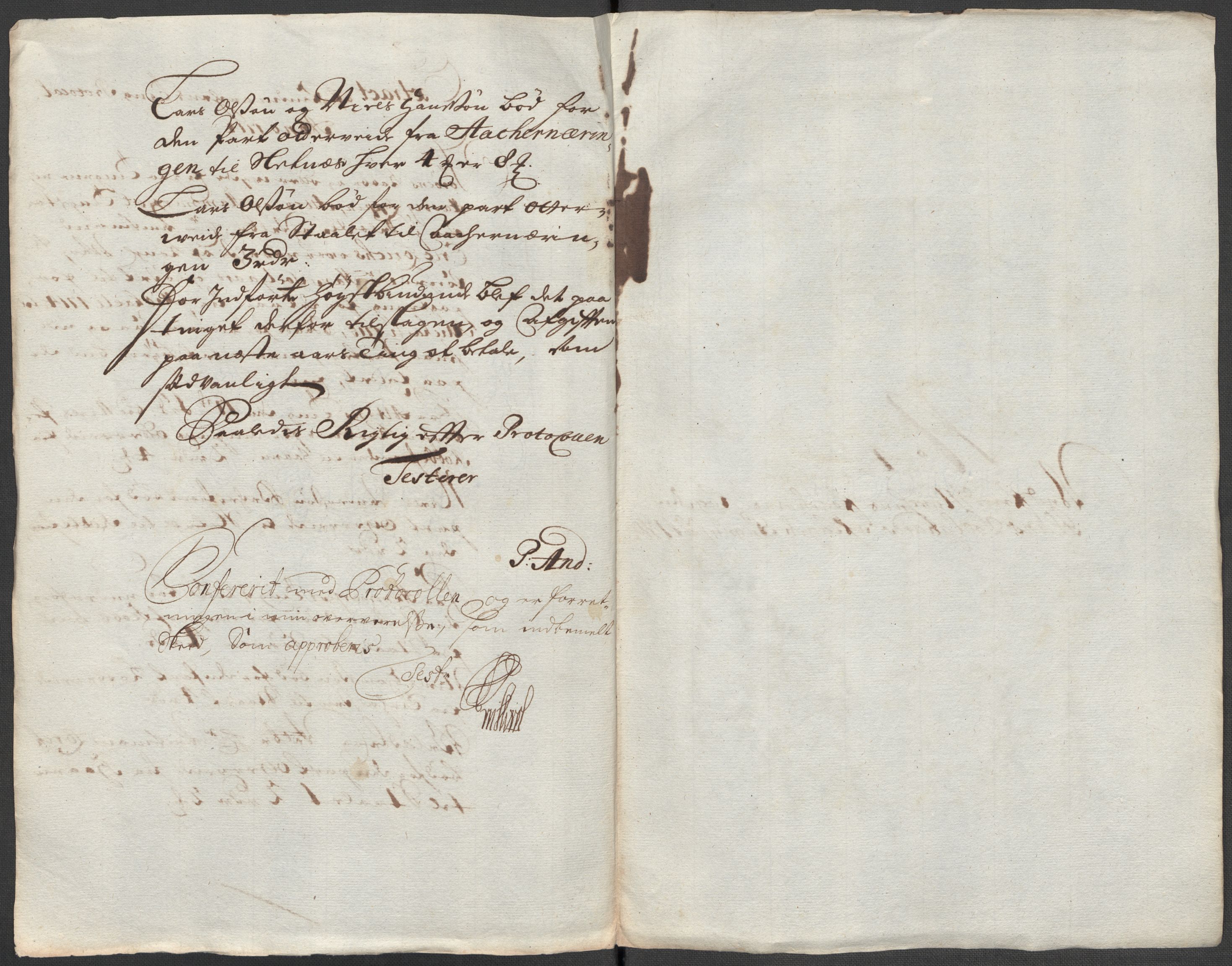 Rentekammeret inntil 1814, Reviderte regnskaper, Fogderegnskap, AV/RA-EA-4092/R69/L4856: Fogderegnskap Finnmark/Vardøhus, 1713-1715, p. 243