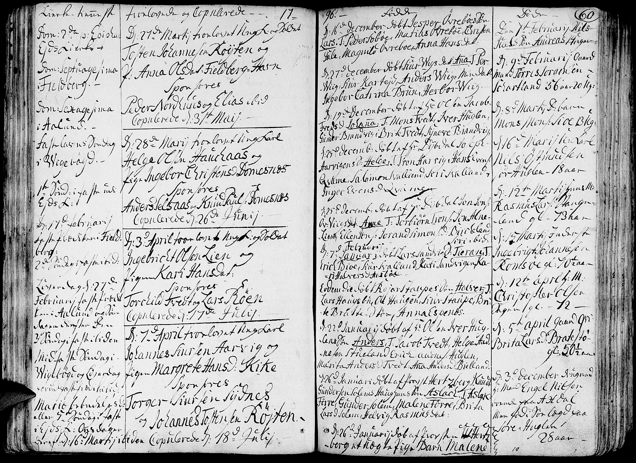 Fjelberg sokneprestembete, SAB/A-75201/H/Haa: Parish register (official) no. A 3, 1788-1815, p. 60