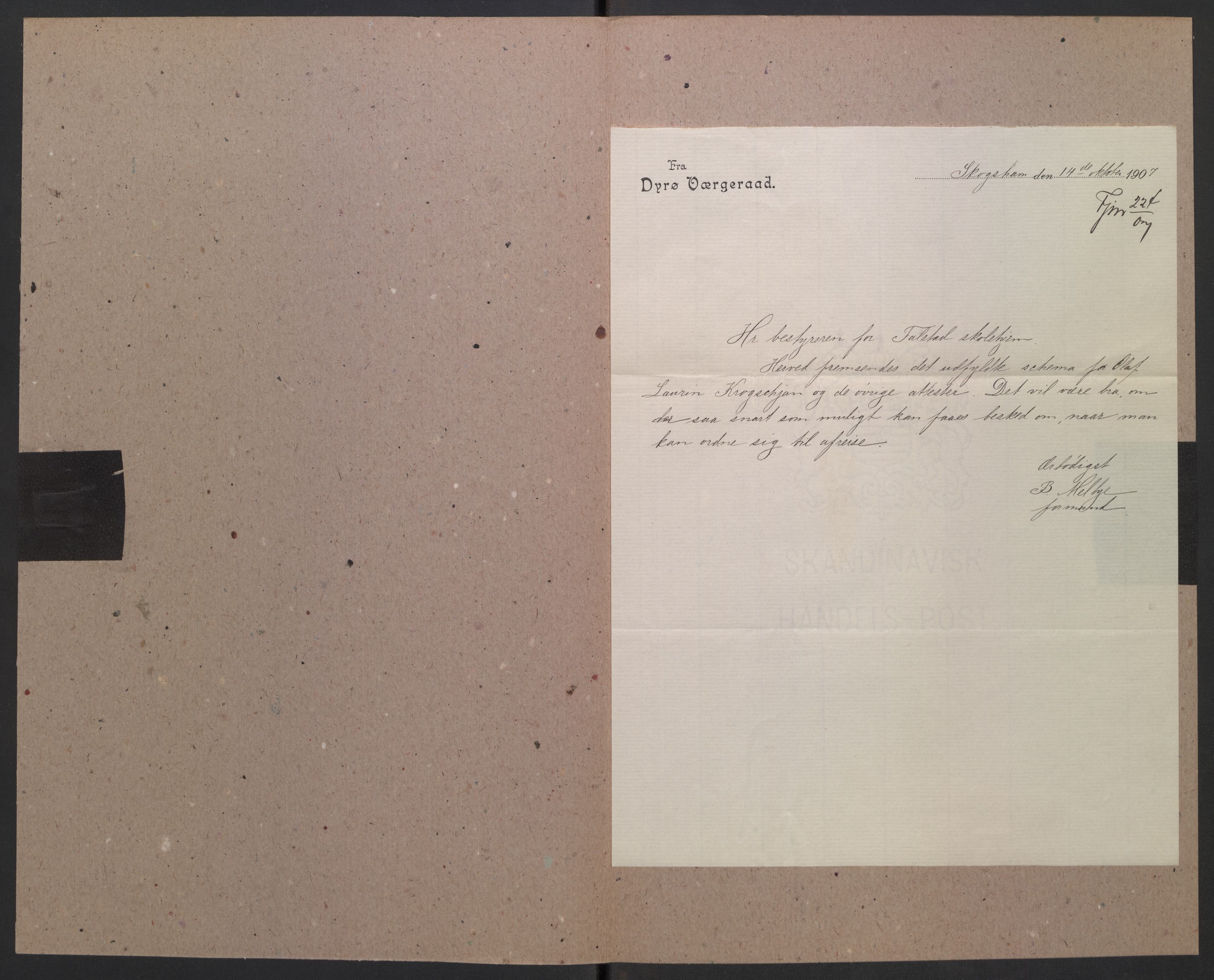 Falstad skolehjem, AV/RA-S-1676/E/Eb/L0008: Elevmapper løpenr. 169-188, 1907-1914, p. 3