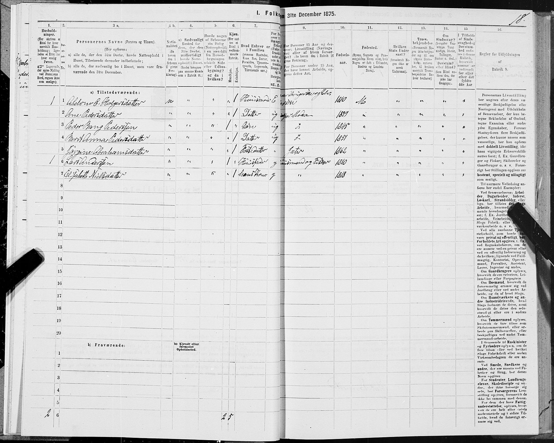 SAT, 1875 census for 1833P Mo, 1875, p. 1018