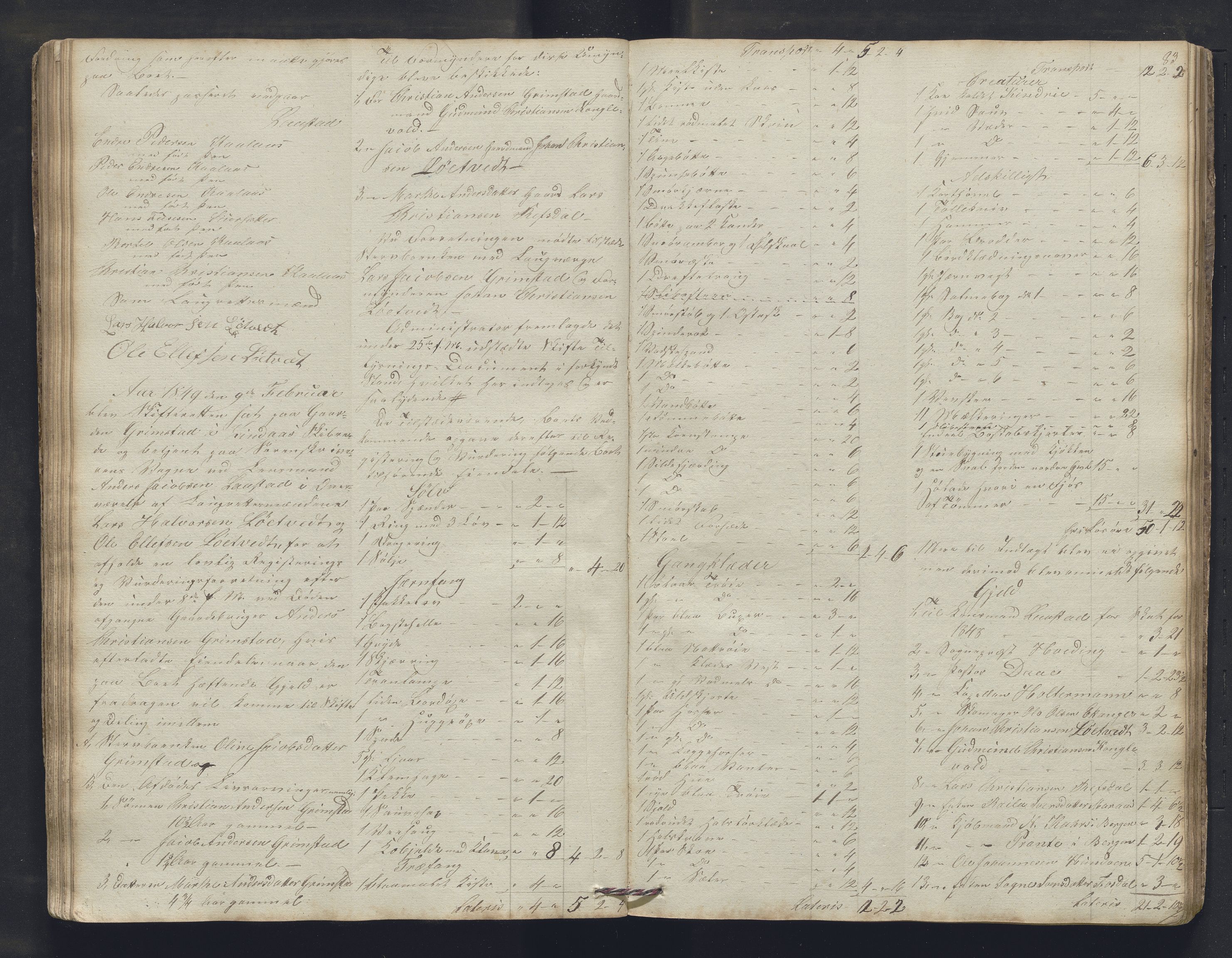 Nordhordland sorenskrivar, SAB/A-2901/1/H/Hb/L0015: Registreringsprotokollar, 1846-1850, p. 83