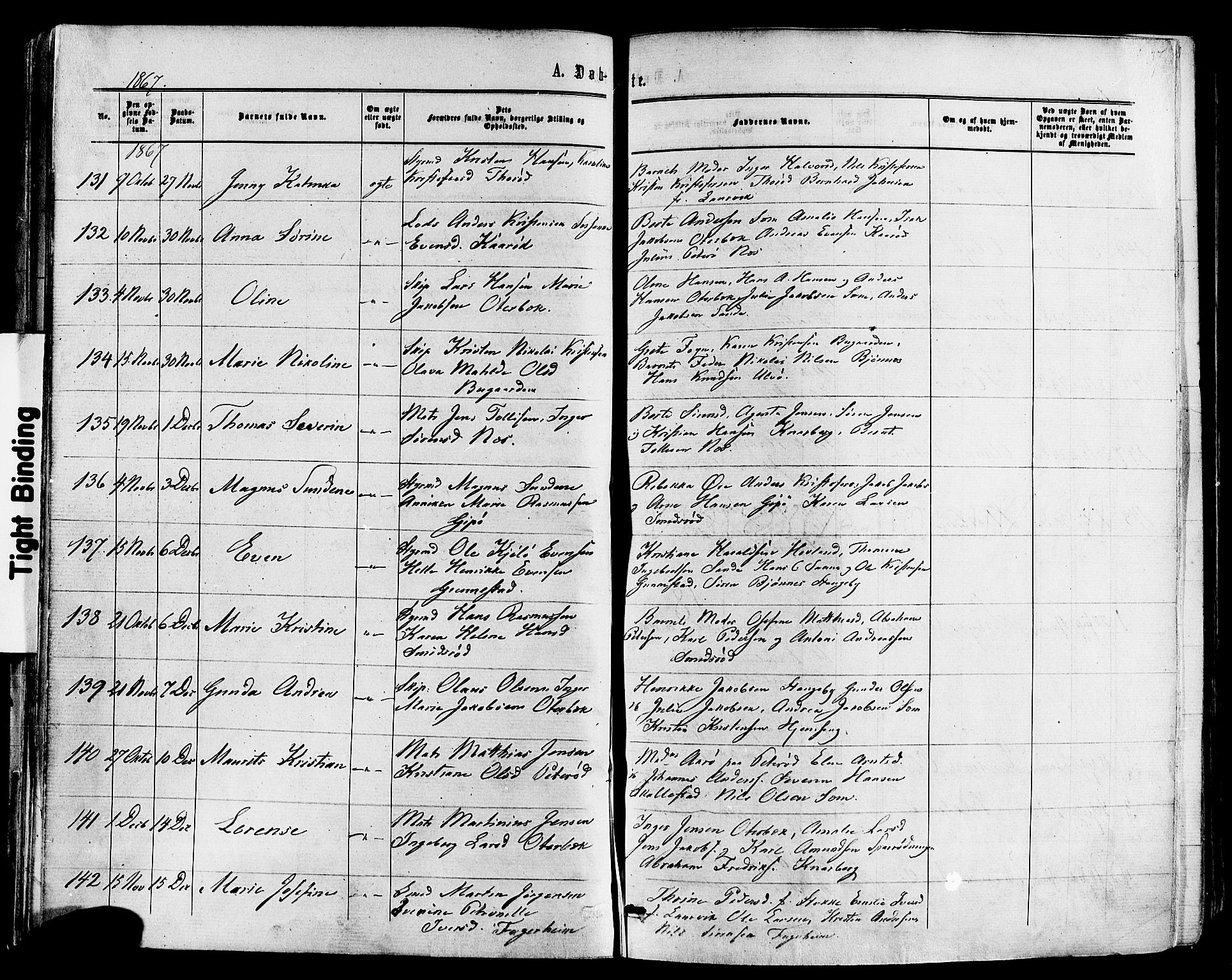 Nøtterøy kirkebøker, SAKO/A-354/F/Fa/L0007: Parish register (official) no. I 7, 1865-1877, p. 37