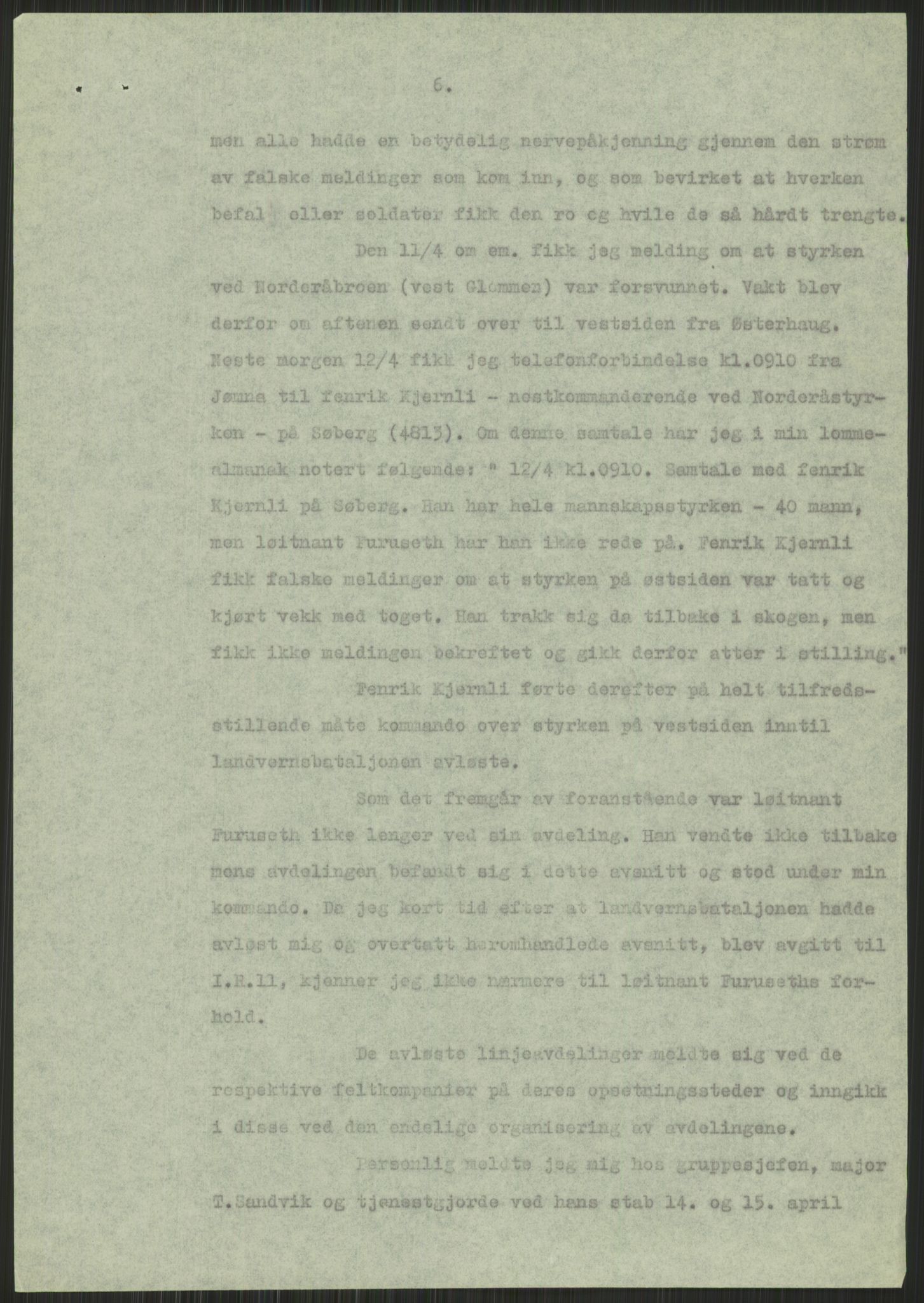 Forsvaret, Forsvarets krigshistoriske avdeling, AV/RA-RAFA-2017/Y/Yb/L0114: II-C-11-513-550  -  5. Divisjon., 1940, p. 173