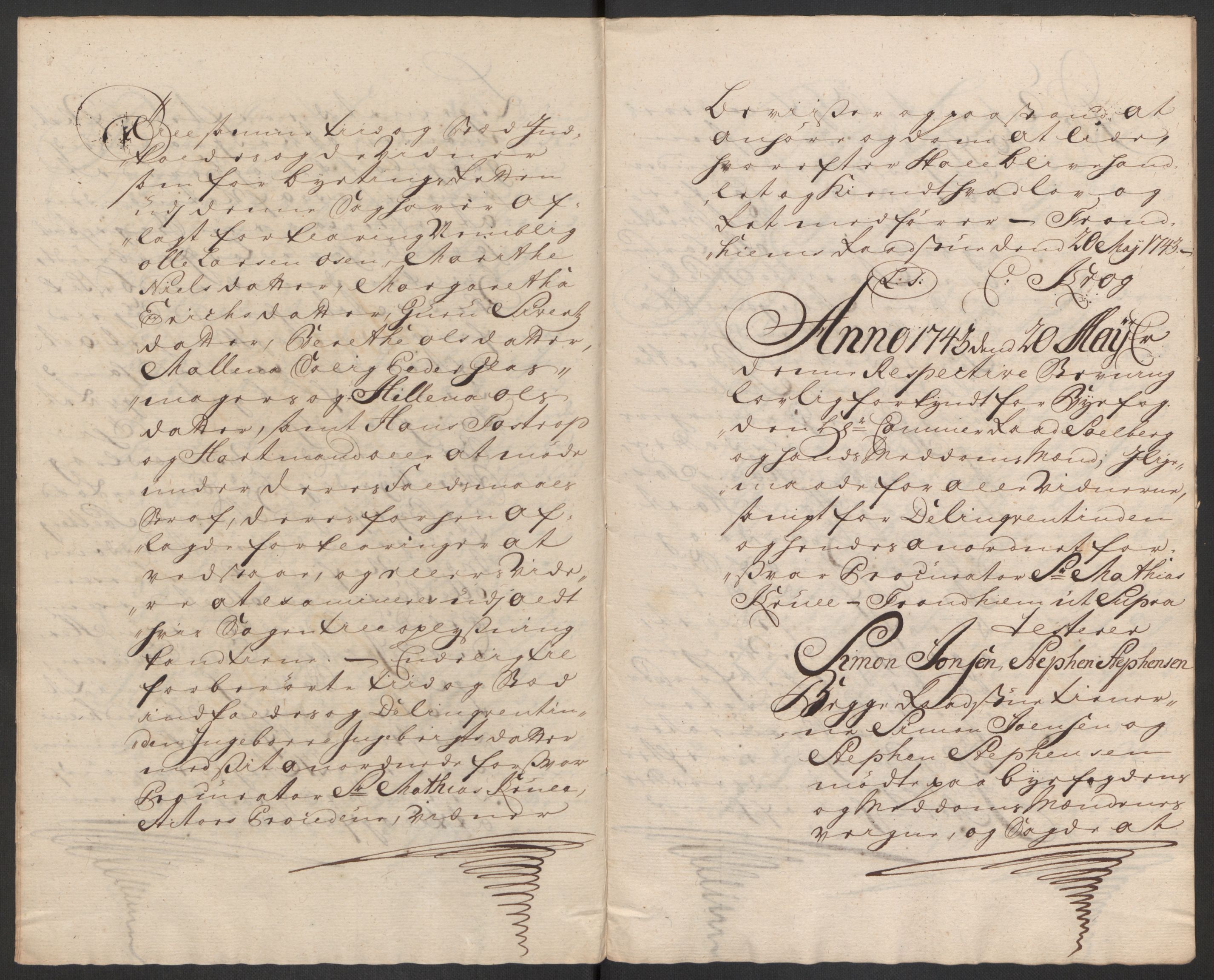 Rentekammeret inntil 1814, Reviderte regnskaper, Byregnskaper, AV/RA-EA-4066/R/Rs/L0541: [S22] Sikt og sakefall, 1743-1746, p. 31