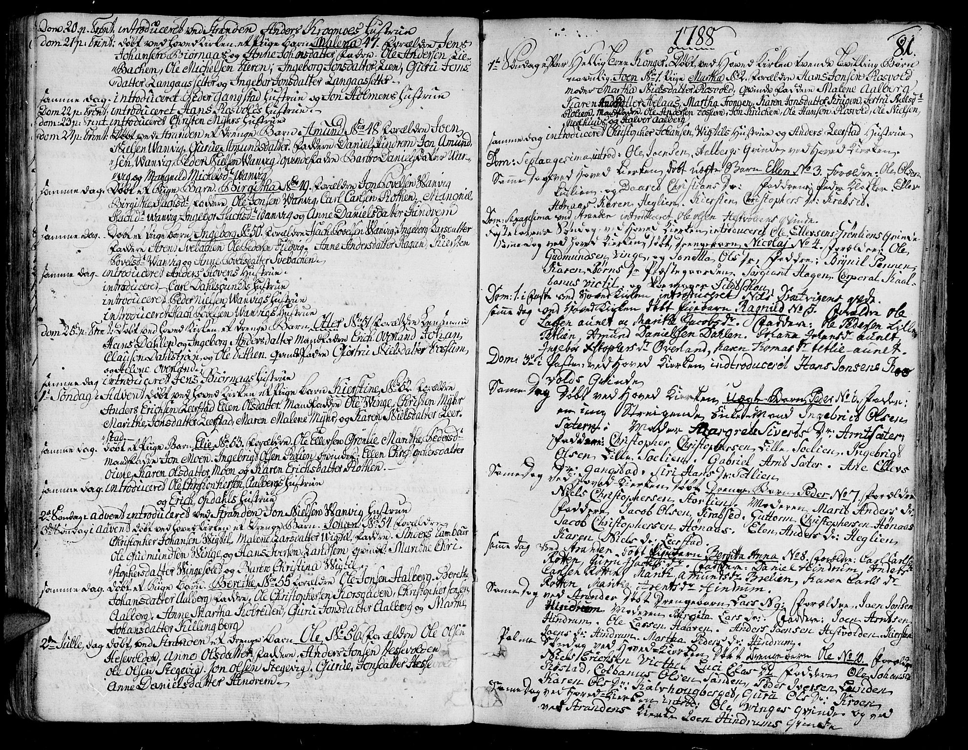 Ministerialprotokoller, klokkerbøker og fødselsregistre - Nord-Trøndelag, SAT/A-1458/701/L0004: Parish register (official) no. 701A04, 1783-1816, p. 81