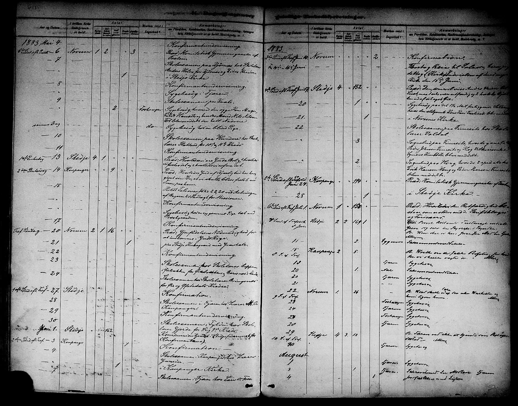 Sogndal sokneprestembete, AV/SAB-A-81301/H/Haa/Haab/L0001: Parish register (official) no. B 1, 1878-1899, p. 208