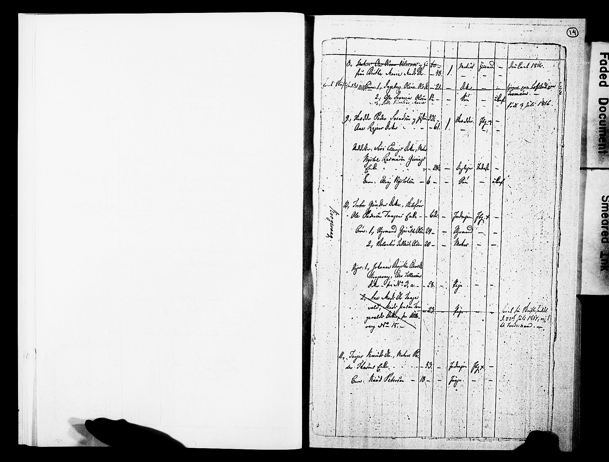 RA, Census 1815 for Dypvåg/Dypvåg, 1815, p. 14