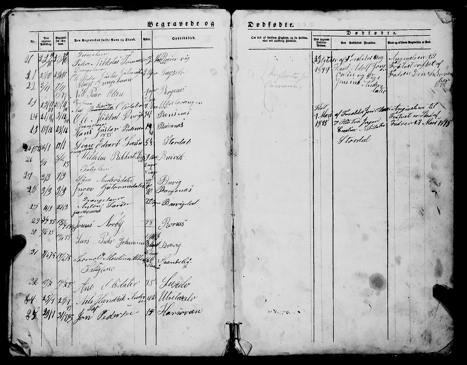 Lyngen sokneprestembete, AV/SATØ-S-1289/H/He/Heb/L0005klokker: Parish register (copy) no. 5, 1847-1882