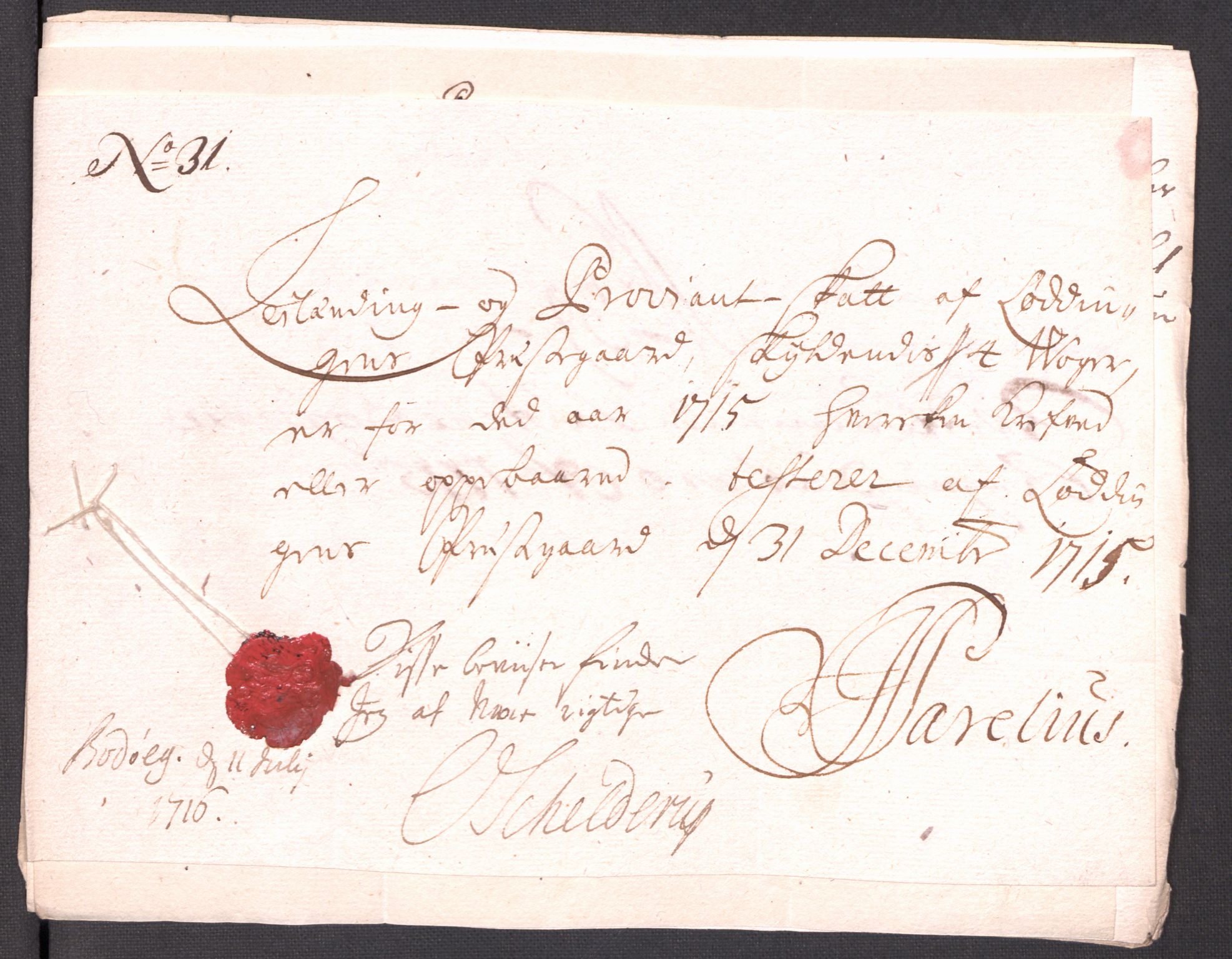 Rentekammeret inntil 1814, Reviderte regnskaper, Fogderegnskap, AV/RA-EA-4092/R66/L4585: Fogderegnskap Salten, 1715, p. 302