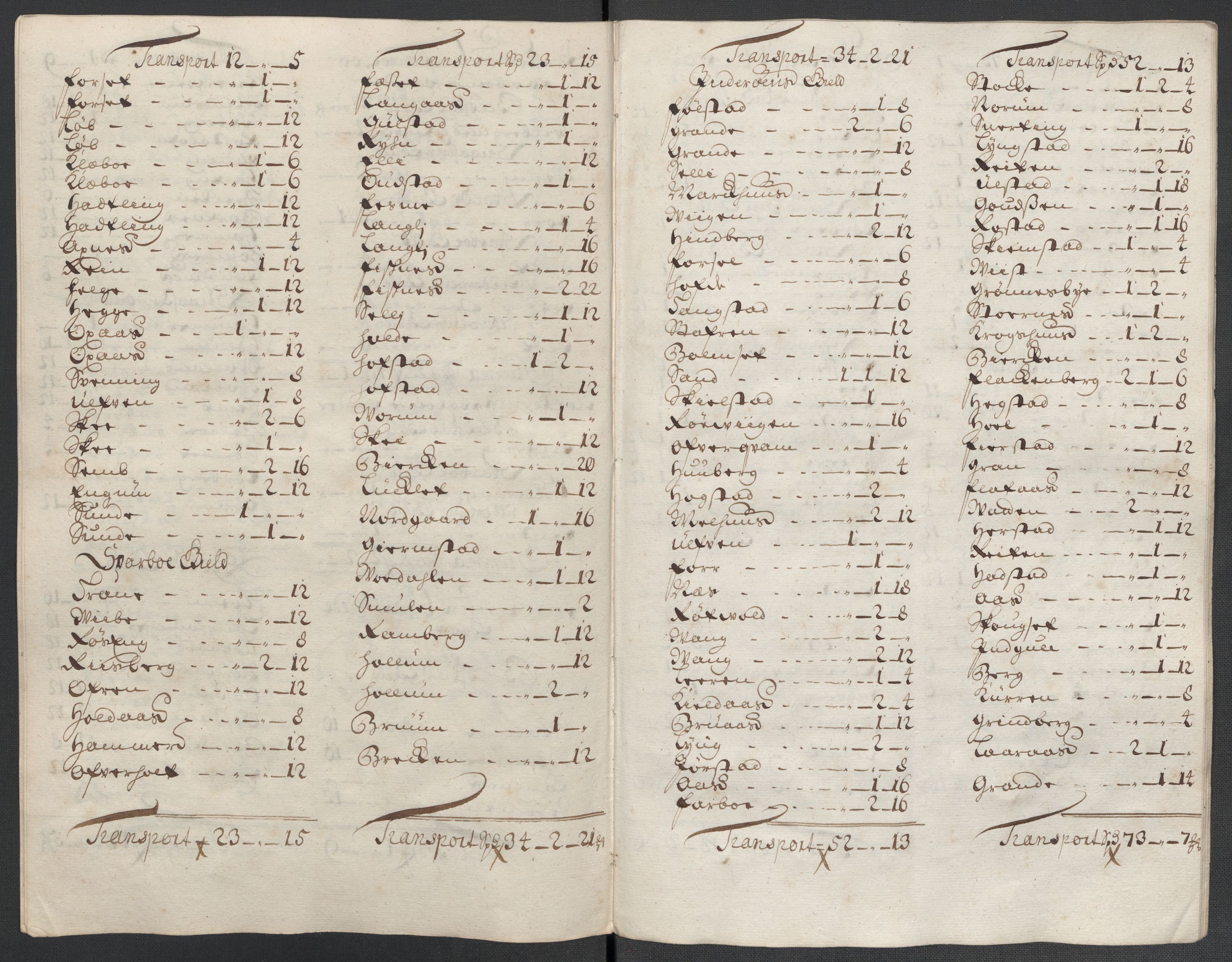 Rentekammeret inntil 1814, Reviderte regnskaper, Fogderegnskap, RA/EA-4092/R63/L4313: Fogderegnskap Inderøy, 1703-1704, p. 263