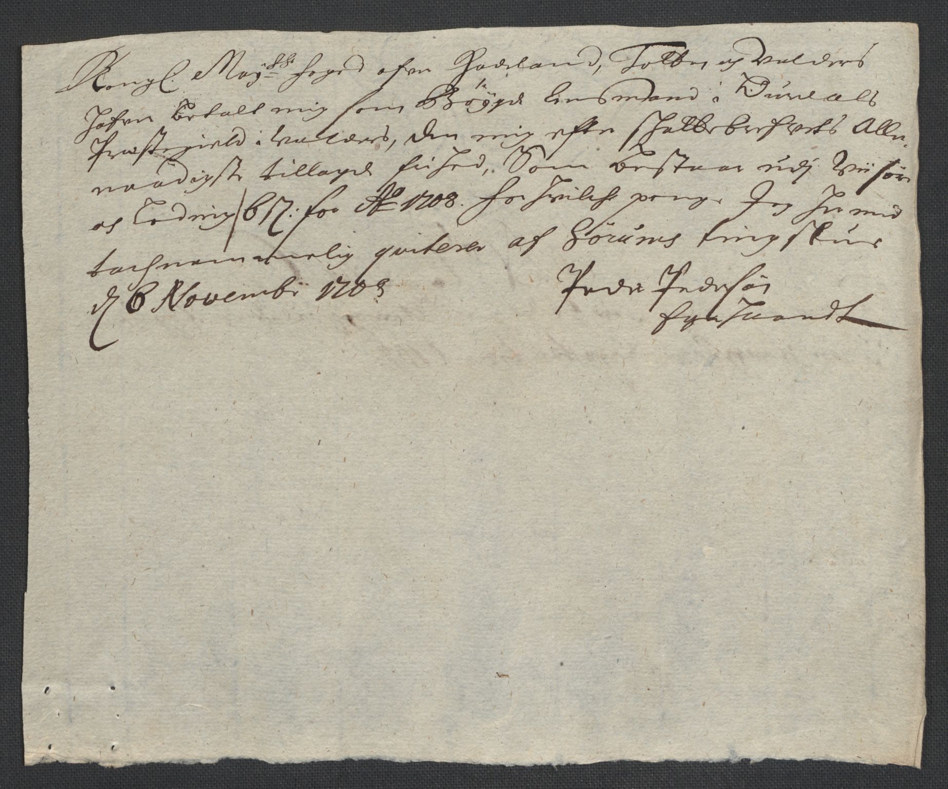 Rentekammeret inntil 1814, Reviderte regnskaper, Fogderegnskap, AV/RA-EA-4092/R18/L1305: Fogderegnskap Hadeland, Toten og Valdres, 1707-1708, p. 453