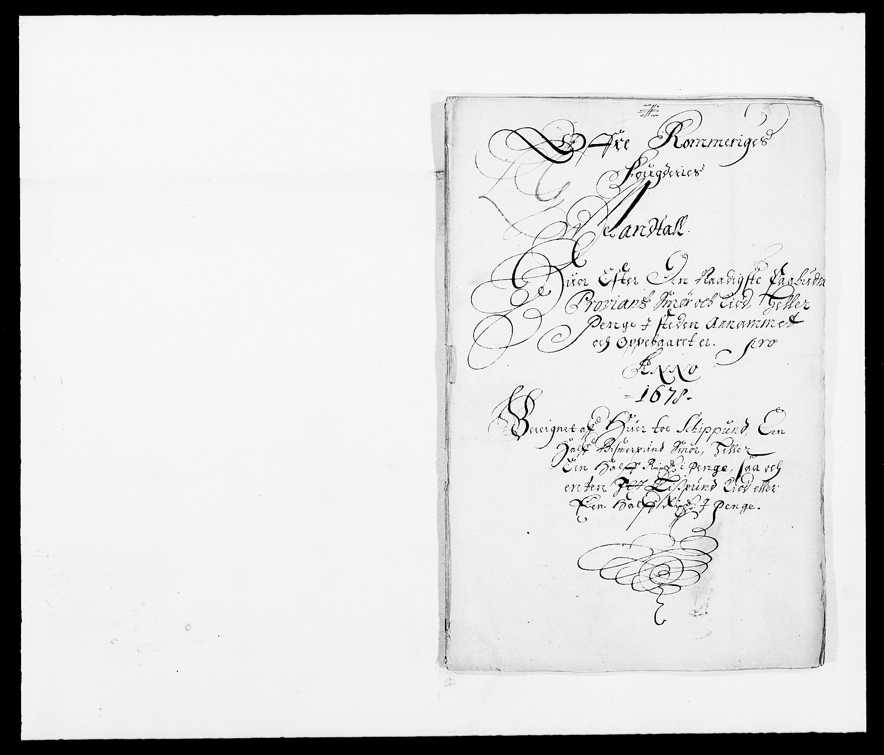 Rentekammeret inntil 1814, Reviderte regnskaper, Fogderegnskap, AV/RA-EA-4092/R12/L0693: Fogderegnskap Øvre Romerike, 1678-1679, p. 219