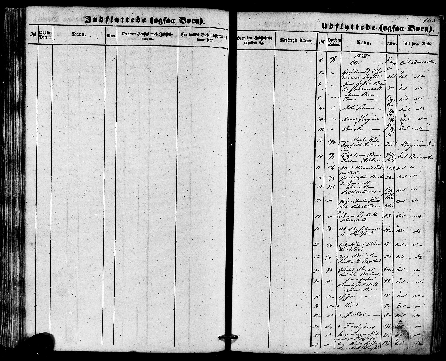 Skjold sokneprestkontor, SAST/A-101847/H/Ha/Haa/L0008: Parish register (official) no. A 8, 1856-1882, p. 465