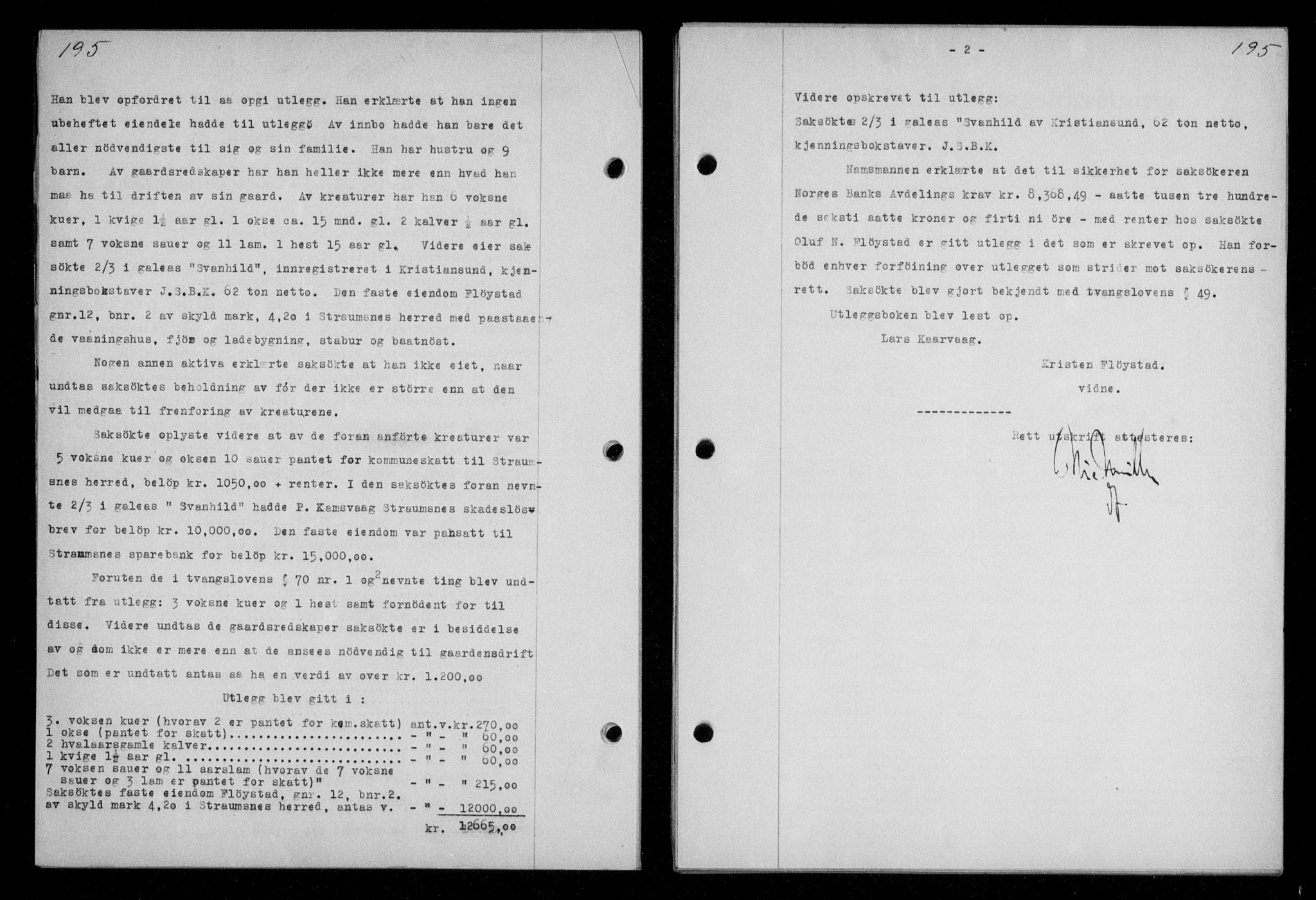 Nordmøre sorenskriveri, AV/SAT-A-4132/1/2/2Ca/L0076: Mortgage book no. 66, 1932-1933, Deed date: 07.11.1932