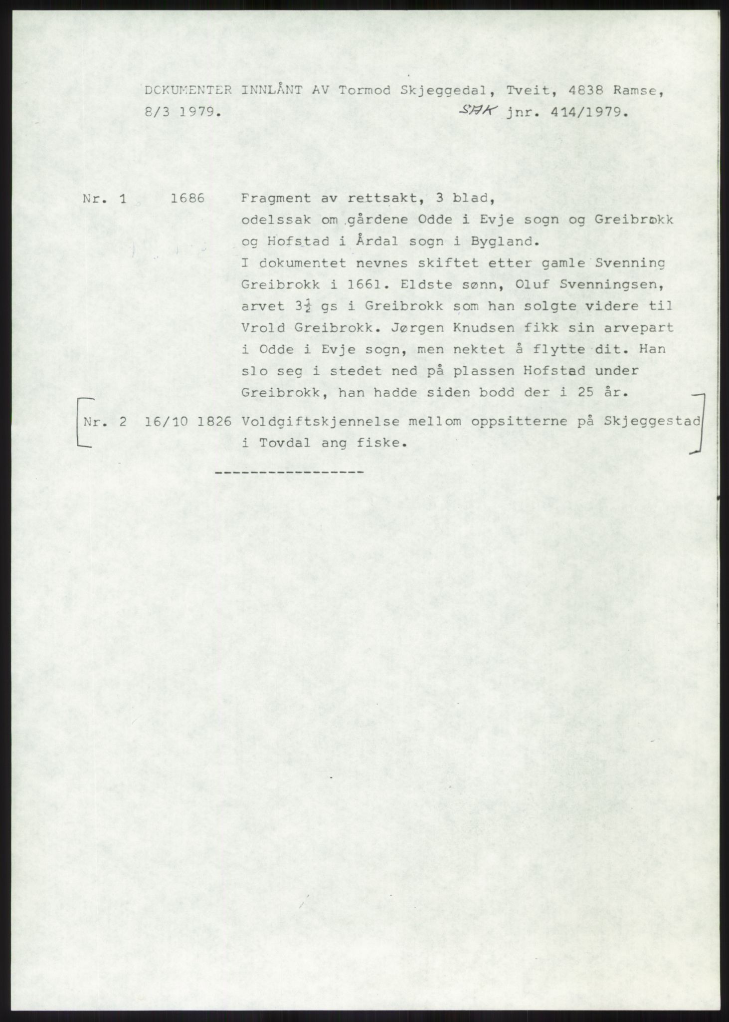 Samlinger til kildeutgivelse, Diplomavskriftsamlingen, RA/EA-4053/H/Ha, p. 2113