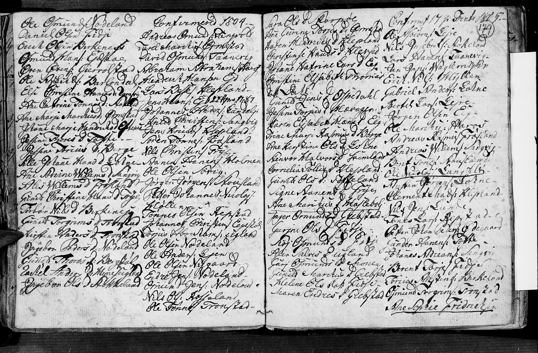 Søgne sokneprestkontor, SAK/1111-0037/F/Fa/Fab/L0004: Parish register (official) no. A 4, 1770-1822, p. 178-179