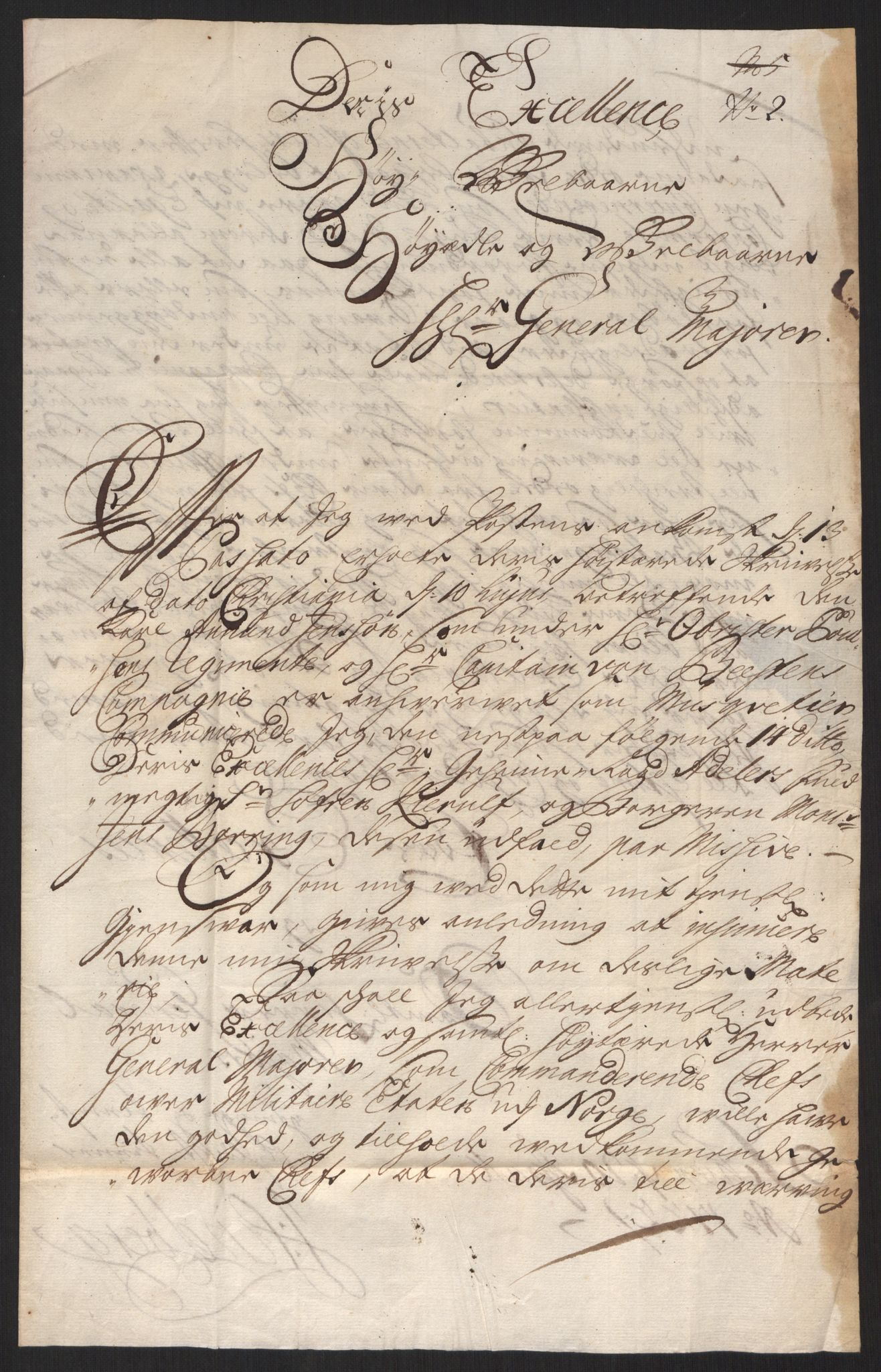 Kommanderende general (KG I) med Det norske krigsdirektorium, AV/RA-EA-5419/D/L0060: Stattholderens, stiftamtmenns og amtmenns brev, 1720-1730, p. 145