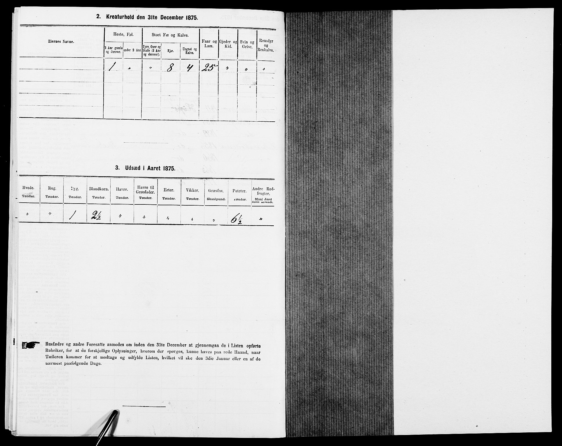 SAK, 1875 census for 0933P Herefoss, 1875, p. 544