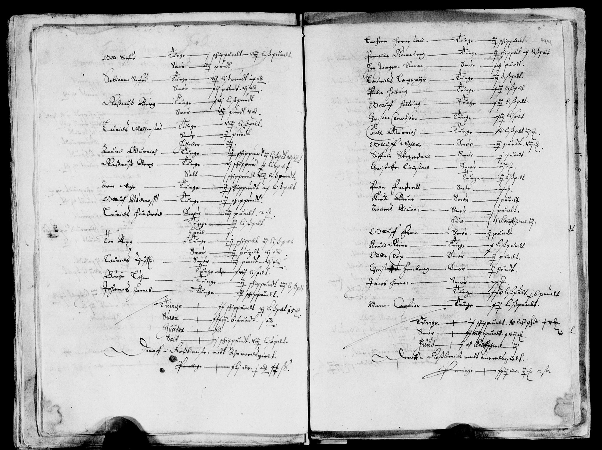 Rentekammeret inntil 1814, Reviderte regnskaper, Lensregnskaper, AV/RA-EA-5023/R/Rb/Rbo/L0026: Tønsberg len, 1644-1646