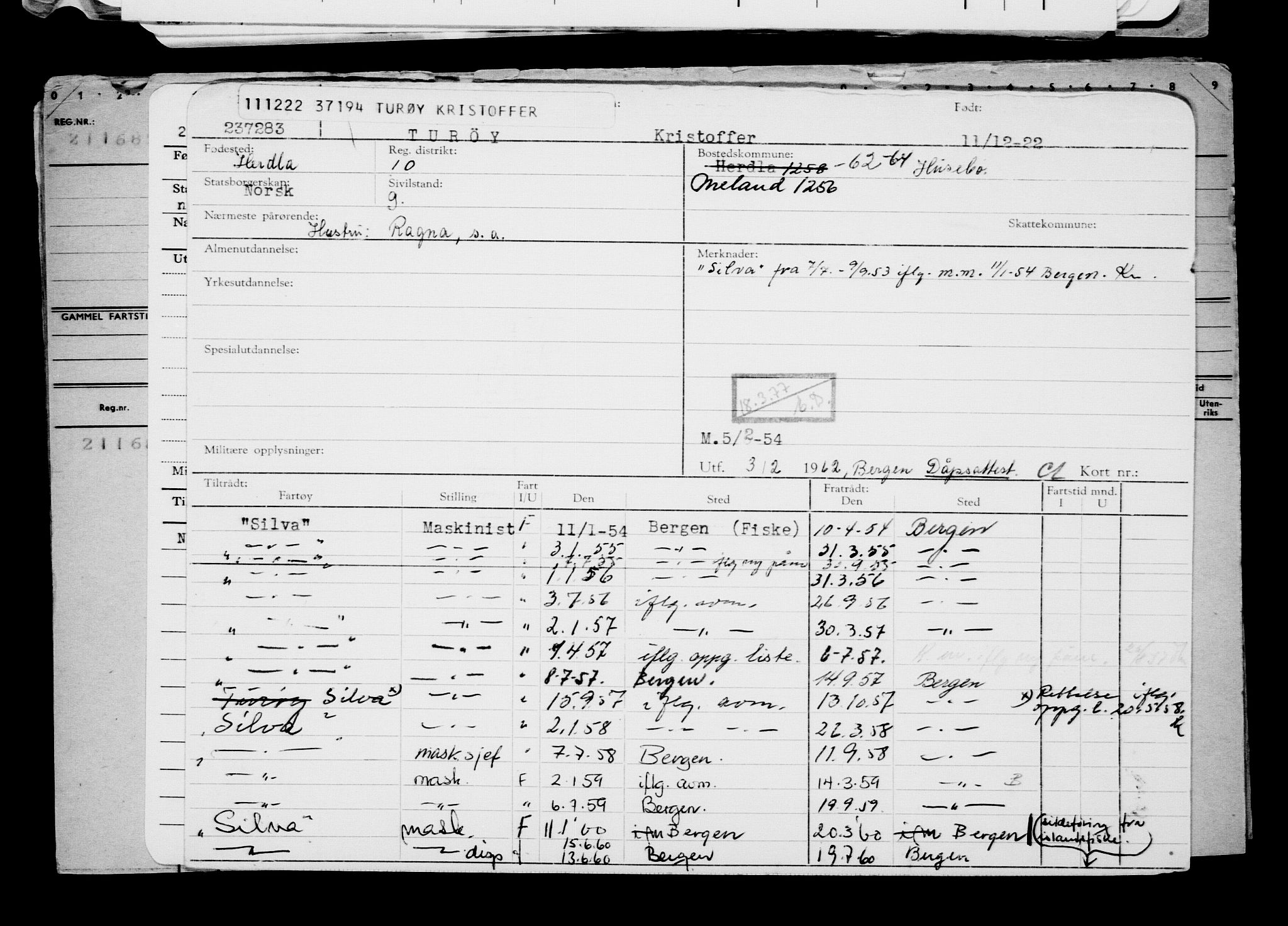 Direktoratet for sjømenn, AV/RA-S-3545/G/Gb/L0213: Hovedkort, 1922, p. 253