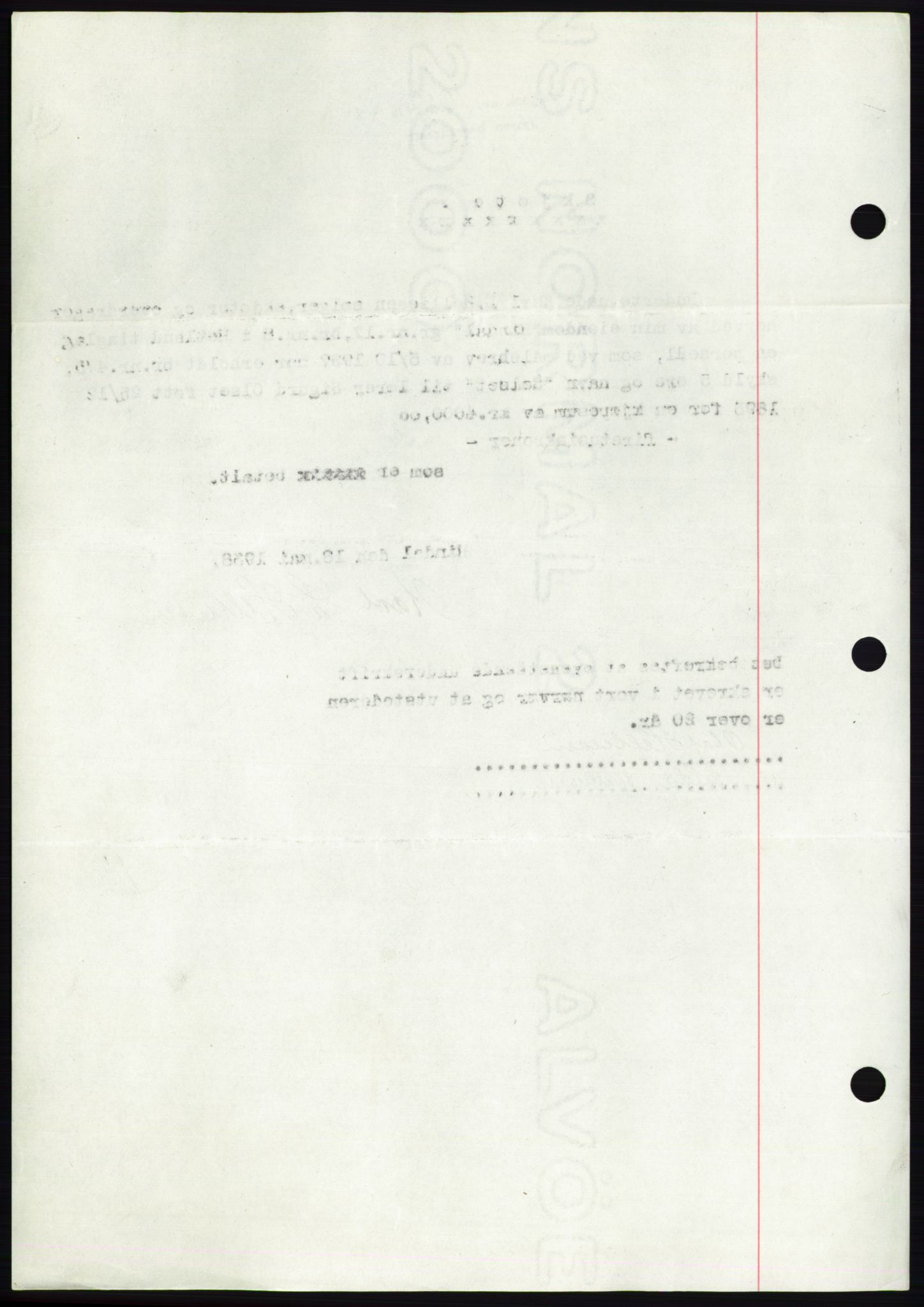 Jæren sorenskriveri, SAST/A-100310/03/G/Gba/L0071: Mortgage book, 1938-1938, Diary no: : 1667/1938