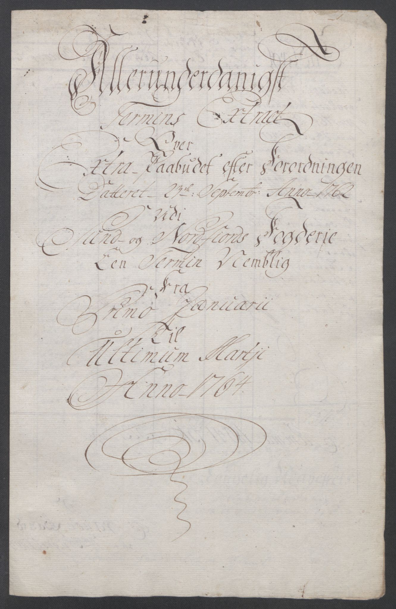 Rentekammeret inntil 1814, Reviderte regnskaper, Fogderegnskap, RA/EA-4092/R53/L3550: Ekstraskatten Sunn- og Nordfjord, 1762-1771, p. 85