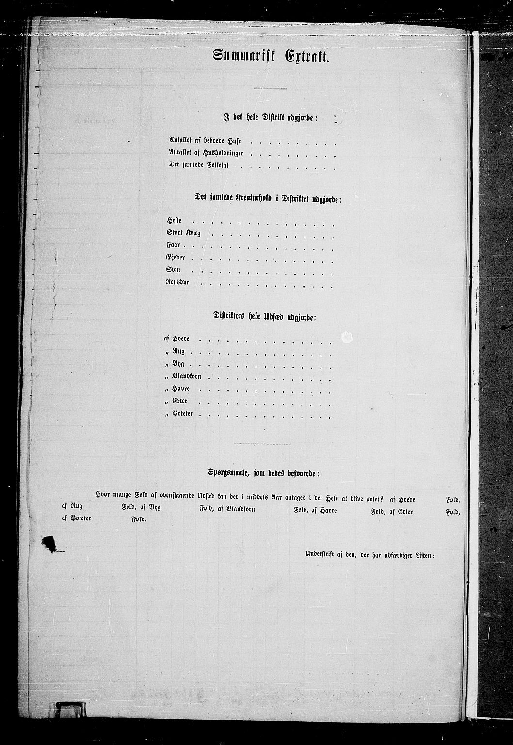 RA, 1865 census for Gran, 1865, p. 393