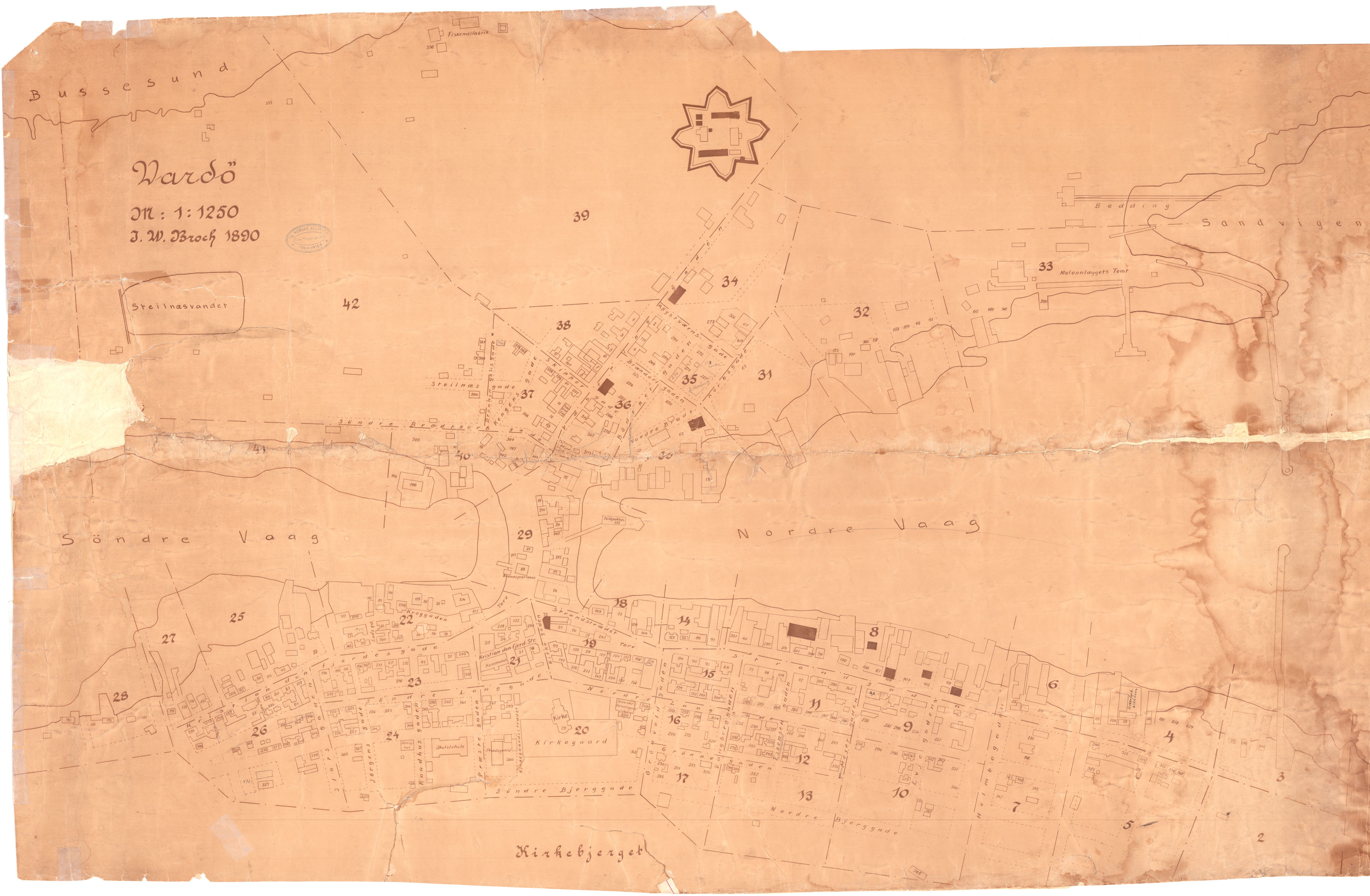 Vardø kommune / Teknisk Næring Plan og Kultur, VAMU/-, 1890