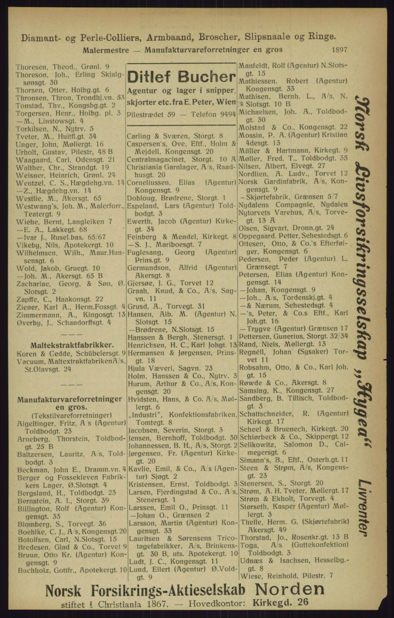 Kristiania/Oslo adressebok, PUBL/-, 1916, p. 1897