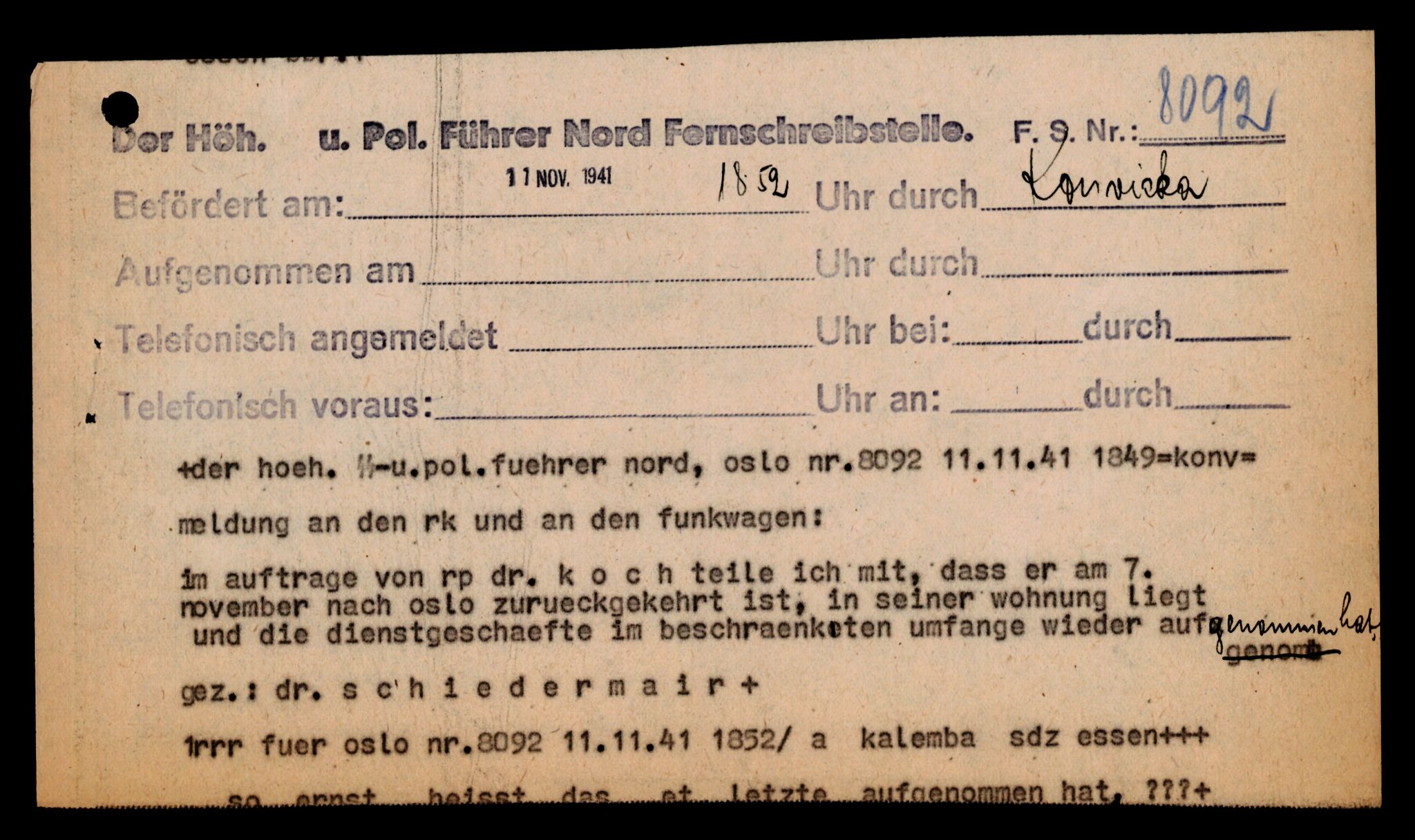 Forsvarets Overkommando. 2 kontor. Arkiv 11.4. Spredte tyske arkivsaker, AV/RA-RAFA-7031/D/Dar/Darb/L0002: Reichskommissariat, 1940-1945, p. 180