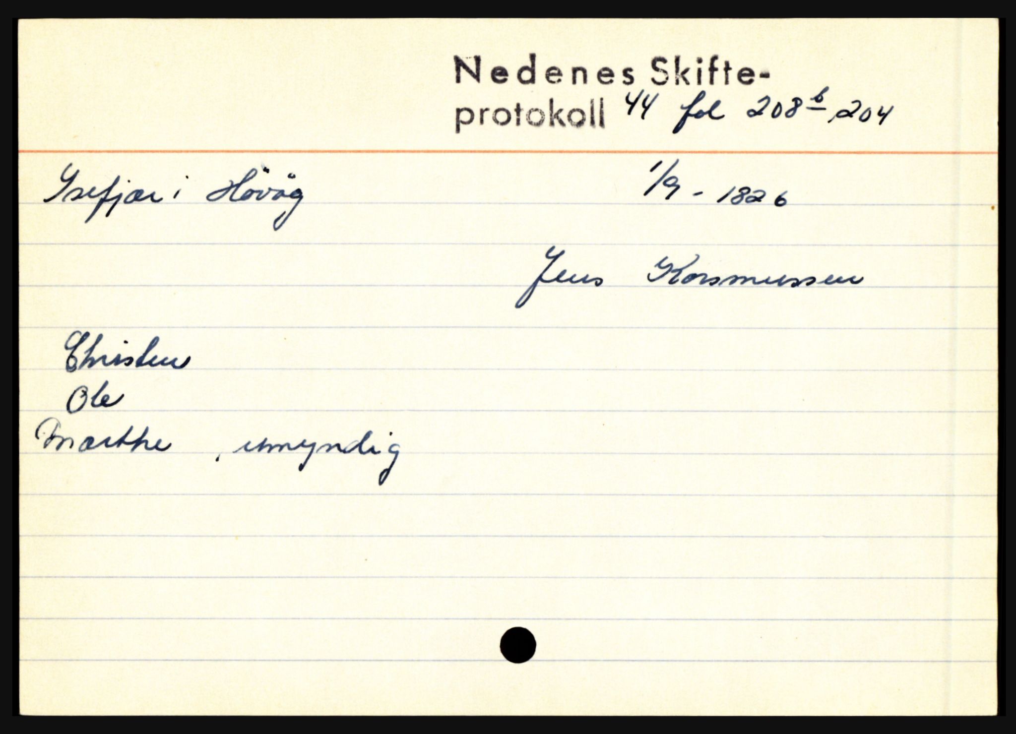 Nedenes sorenskriveri før 1824, AV/SAK-1221-0007/H, p. 14069