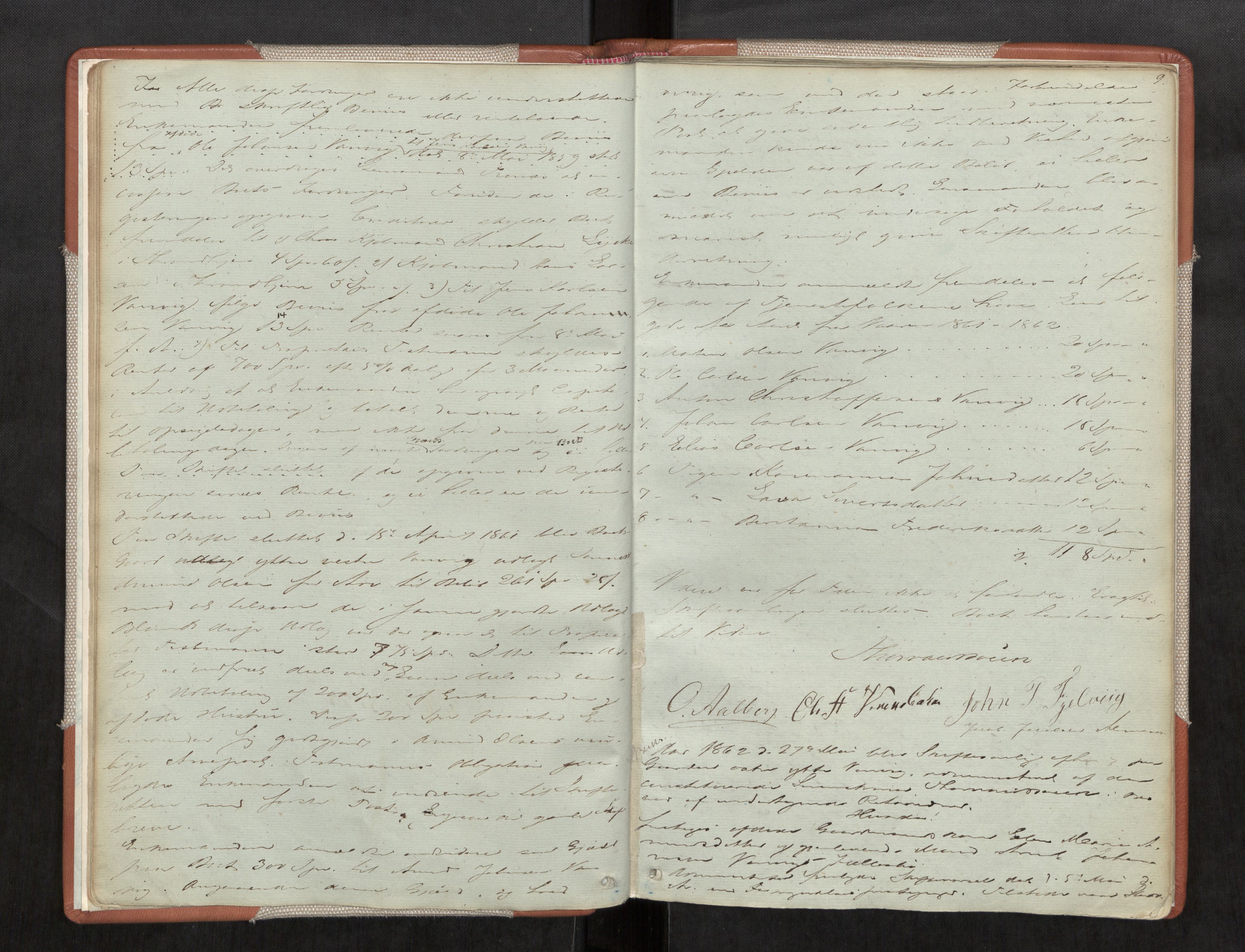 Stjør- og Verdal sorenskriveri, AV/SAT-A-4167/1/3/3B/L0005: Skifteforhandlingsprotokoll, 1853-1872, p. 9