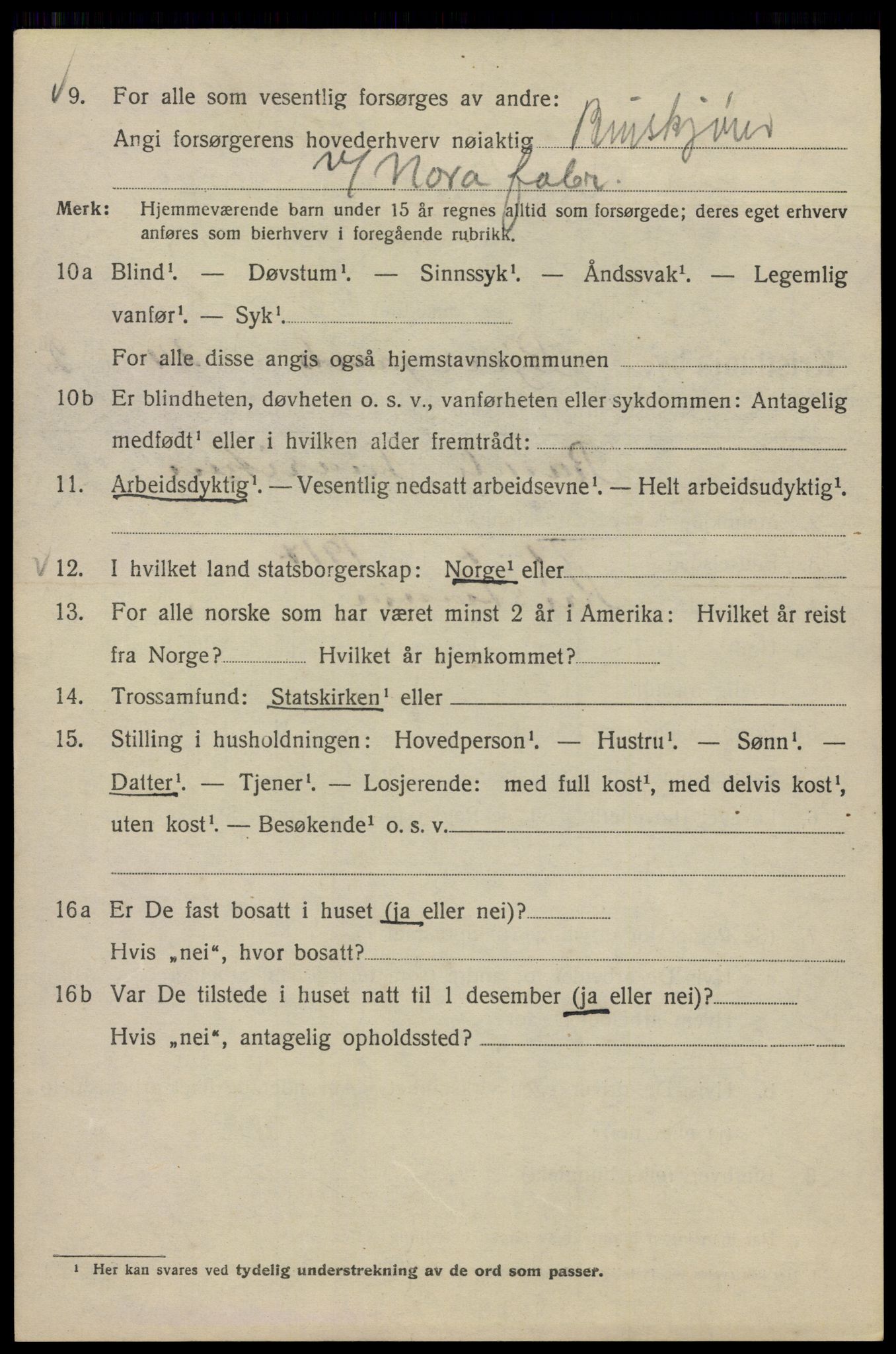 SAO, 1920 census for Kristiania, 1920, p. 160644