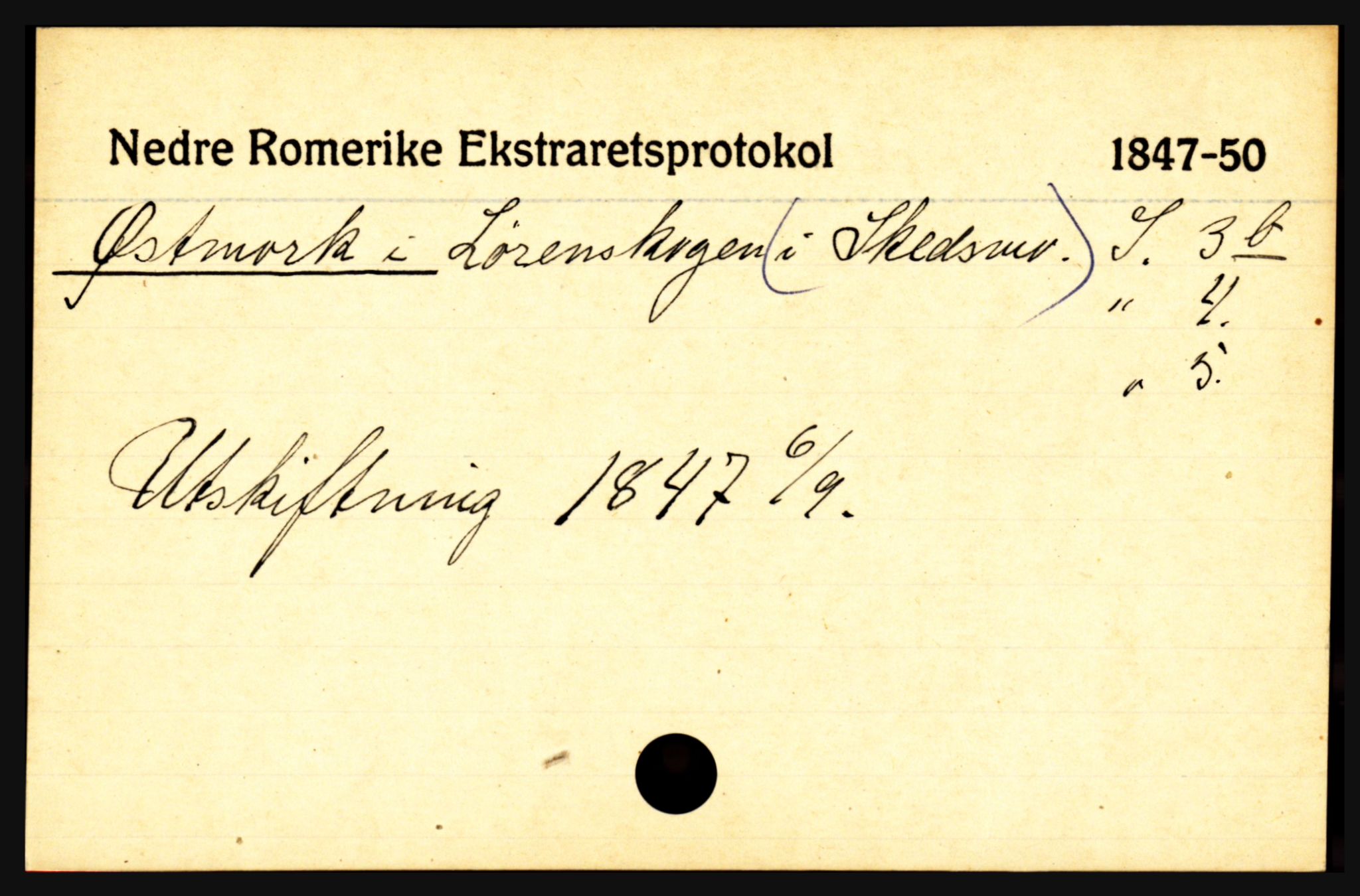 Statsarkivet i Oslo, AV/SAO-A-10621/Z/Zb/L0014: Setskog (Bolstad - Åmot), Skedsmo m/ Lørenskog (Asak - Østmork), Sørum (Sognedelet Sørum/Skedsmo, Asak - Åsgård), p. 669