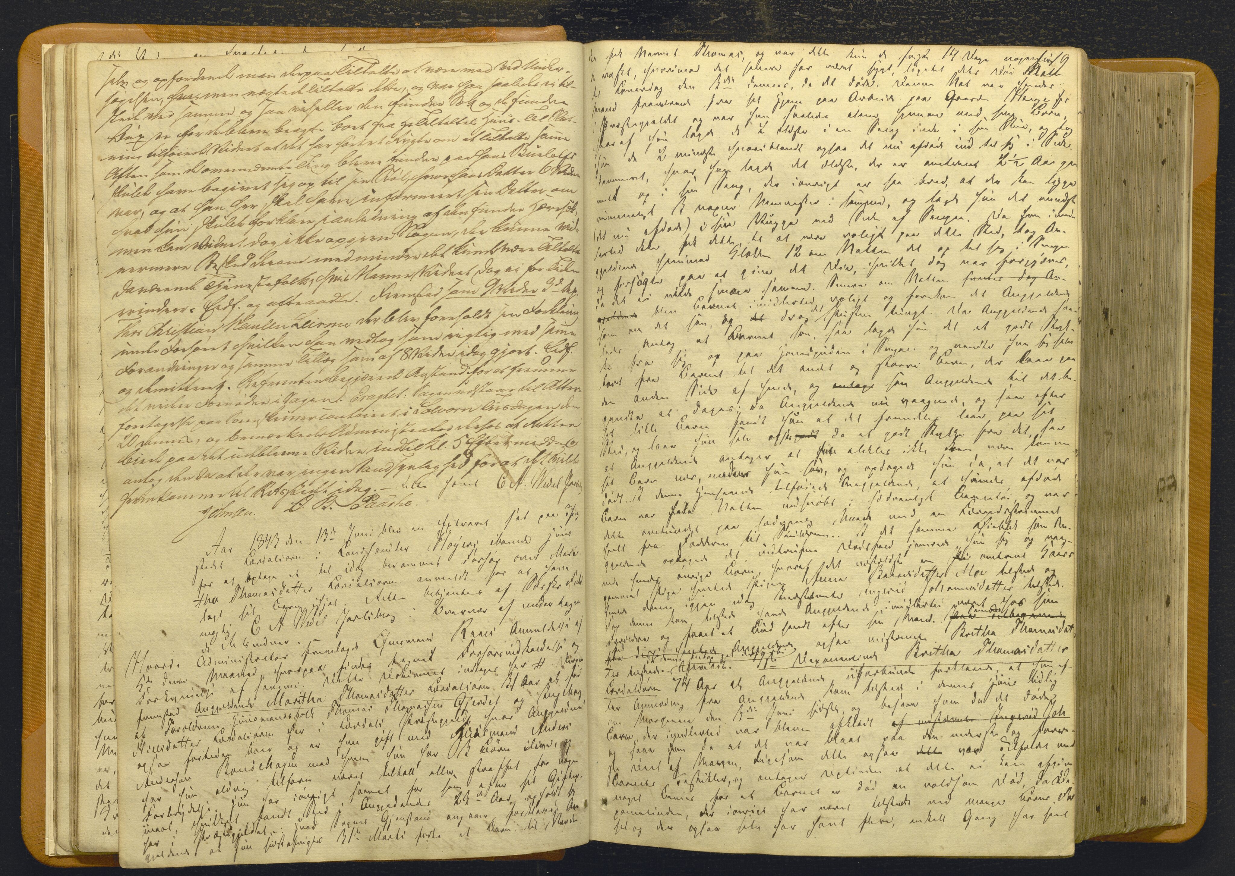 Indre Sogn tingrett, AV/SAB-A-3301/1/F/Fb/Fbc/L0007: Offentlege saker, Ba 7, 1843-1849, p. 18b-19a